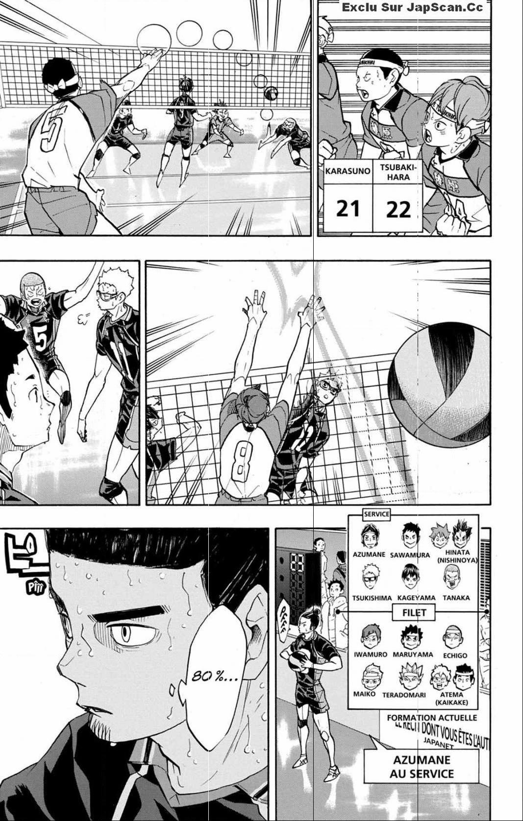 Read Haikyuu FRANCAIS Manga Online