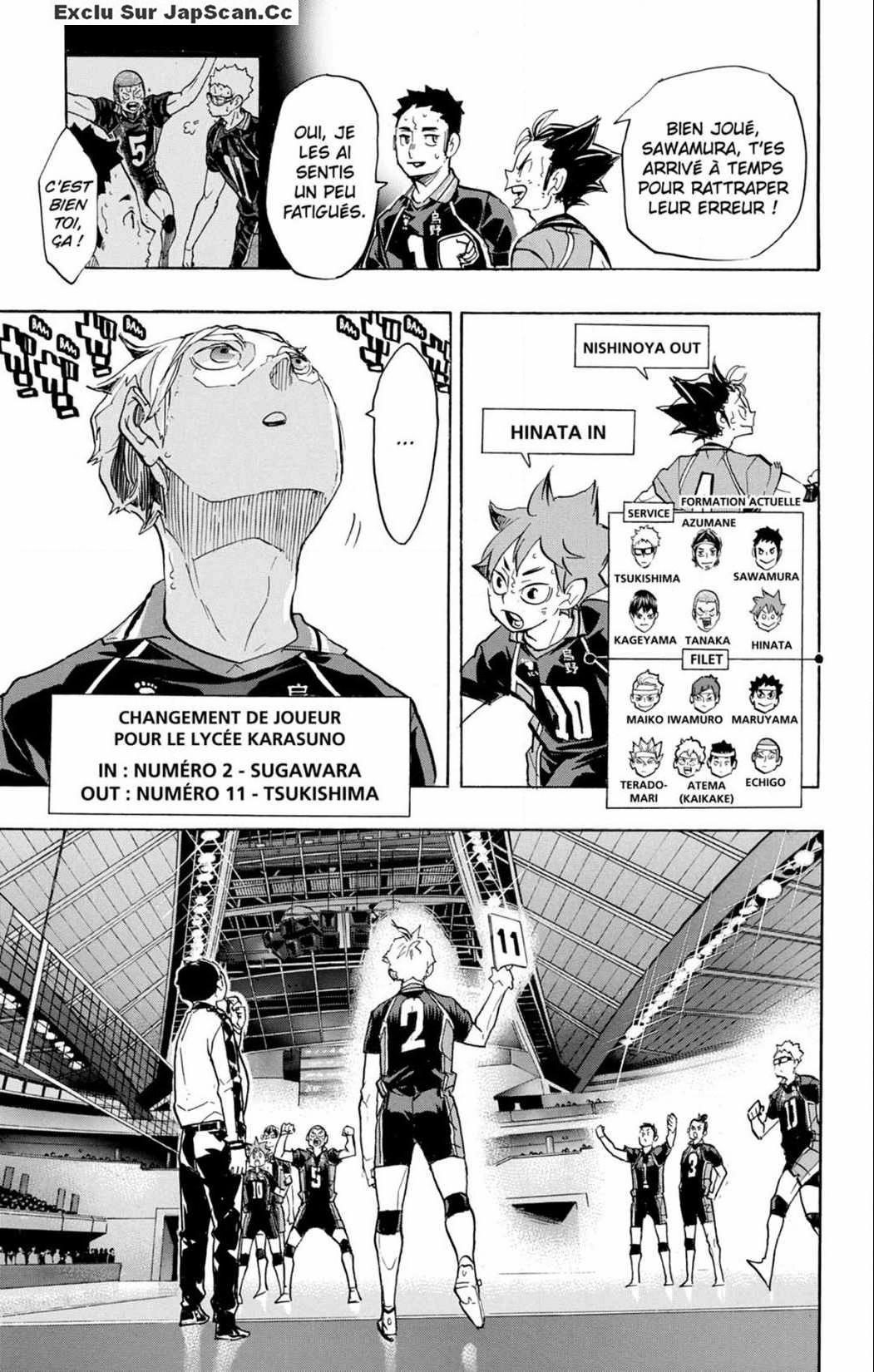 Read Haikyuu FRANCAIS Manga Online