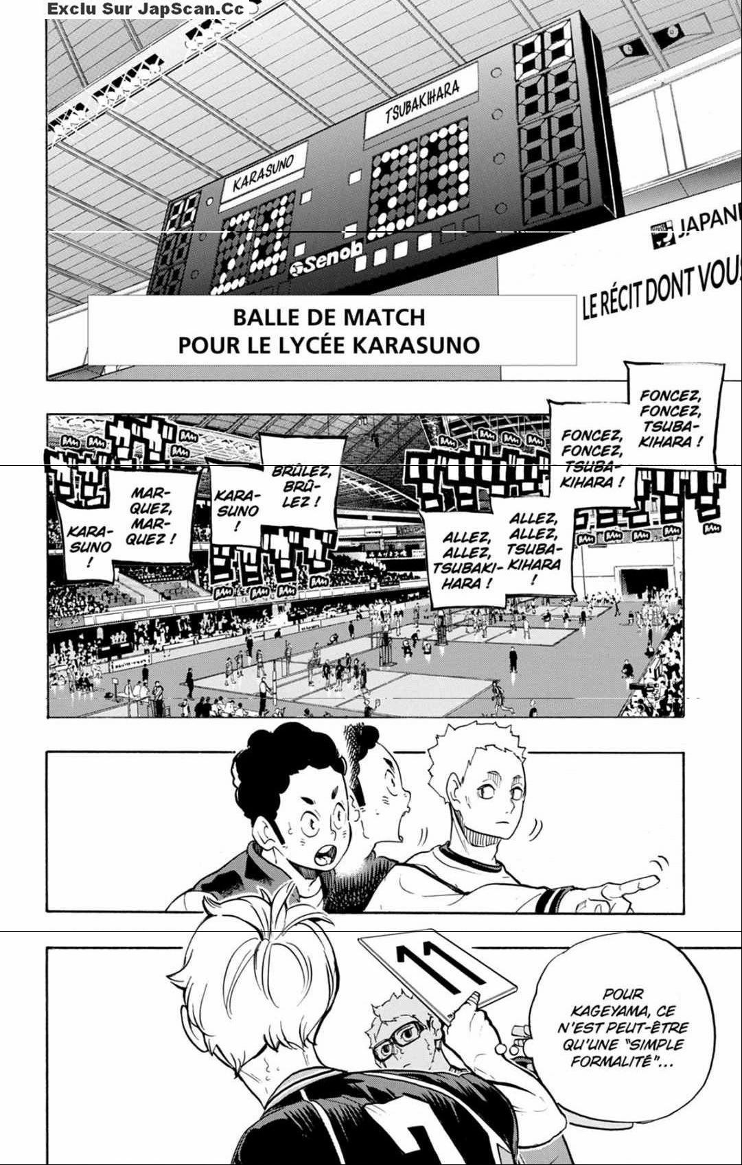 Read Haikyuu FRANCAIS Manga Online