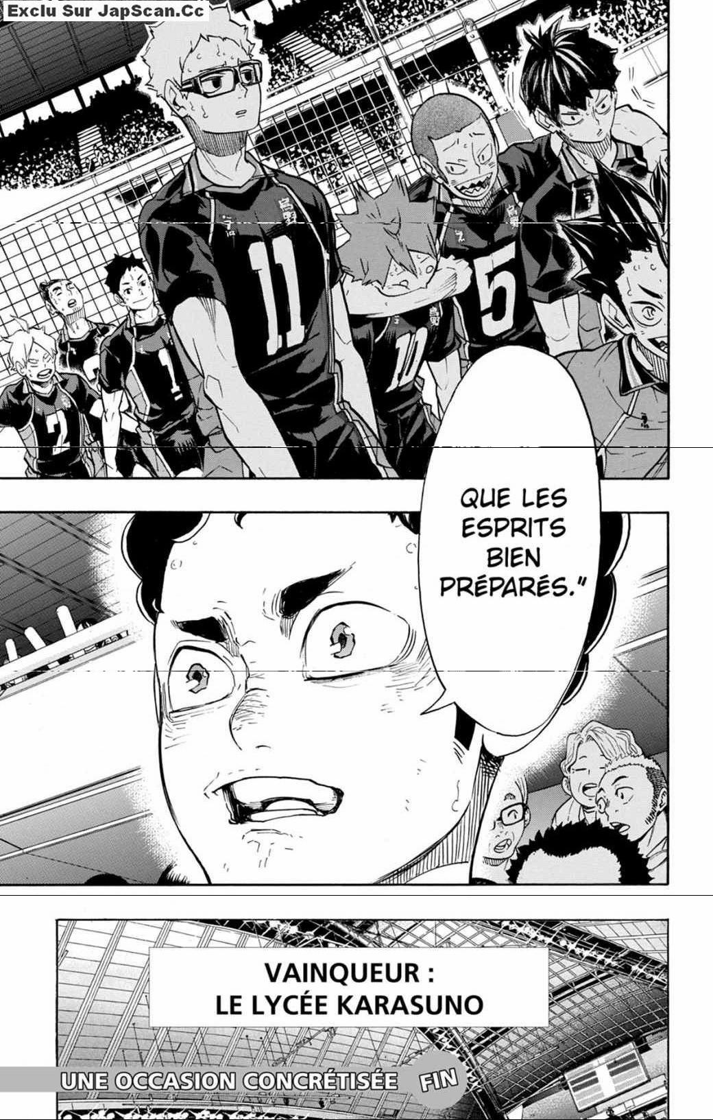 Read Haikyuu FRANCAIS Manga Online