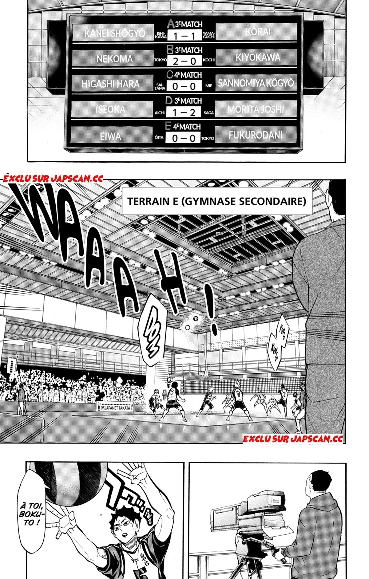 Read Haikyuu FRANCAIS Manga Online