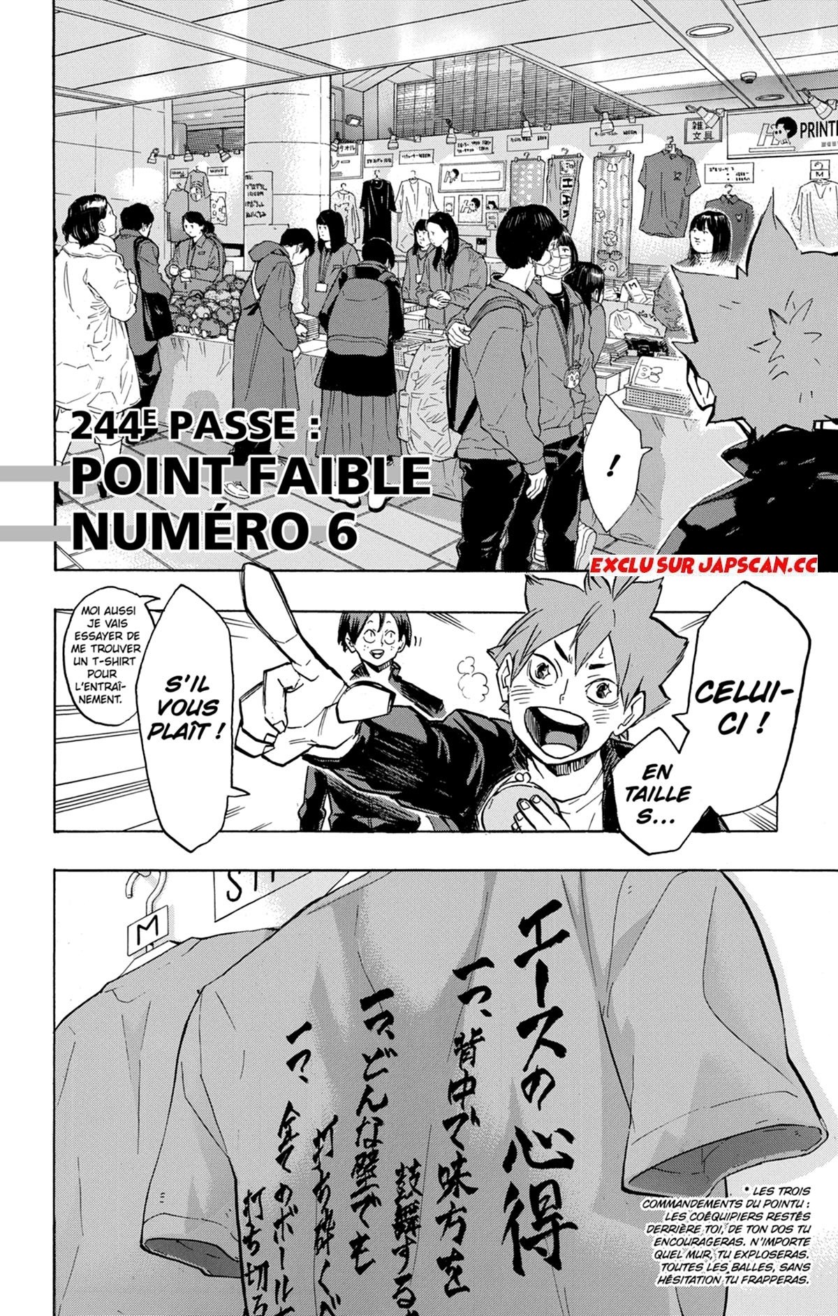Read Haikyuu FRANCAIS Manga Online