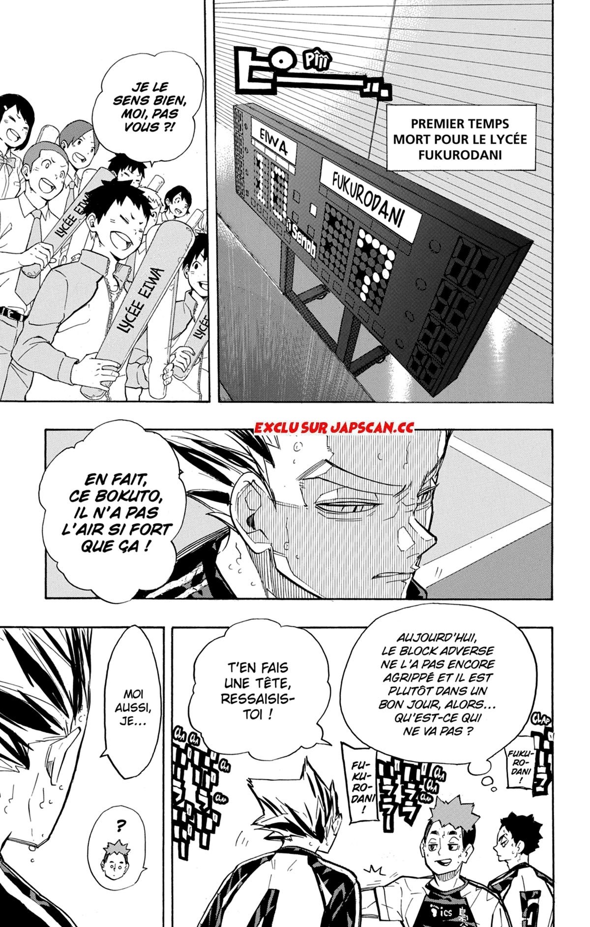 Read Haikyuu FRANCAIS Manga Online