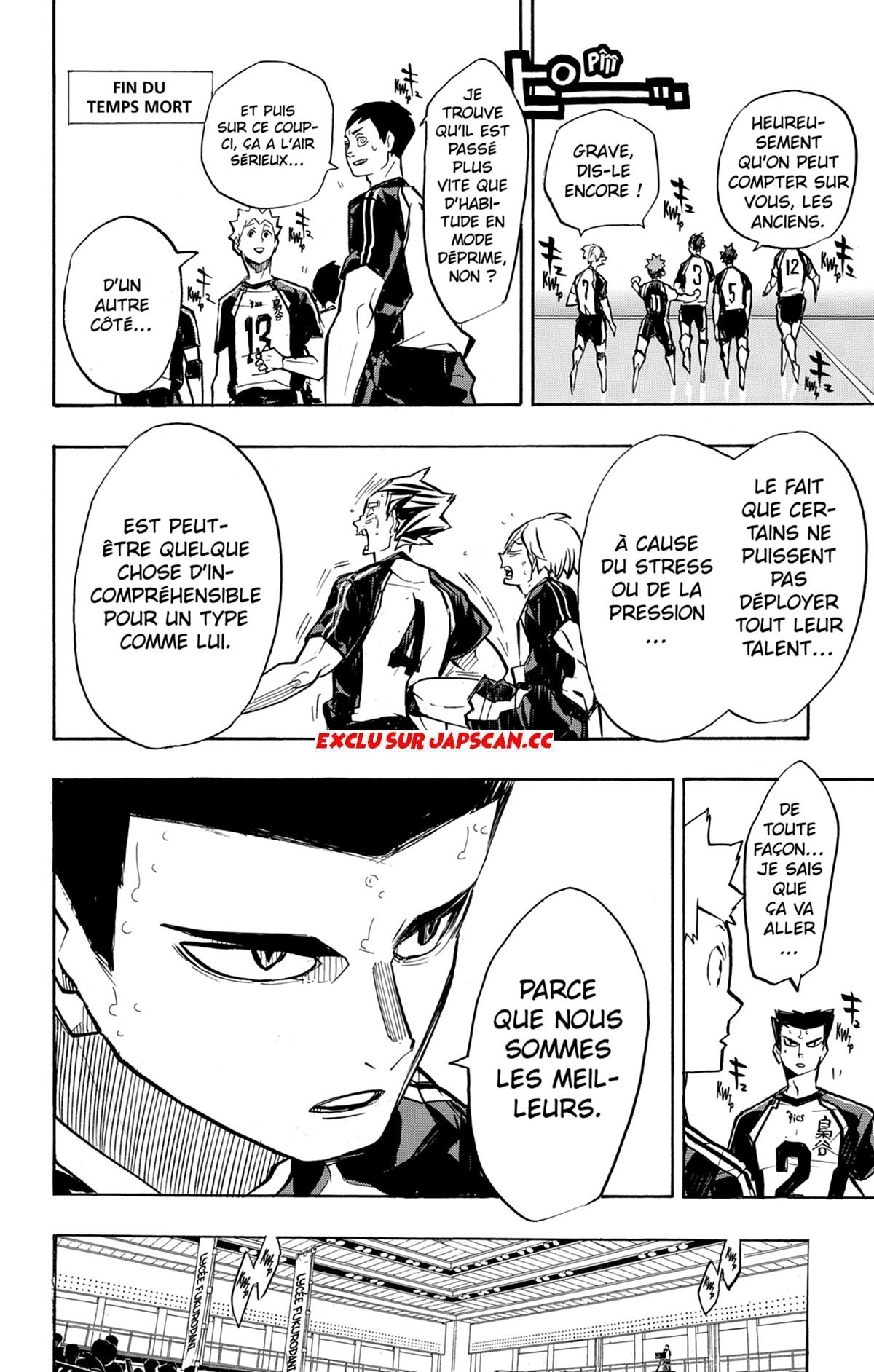 Read Haikyuu FRANCAIS Manga Online