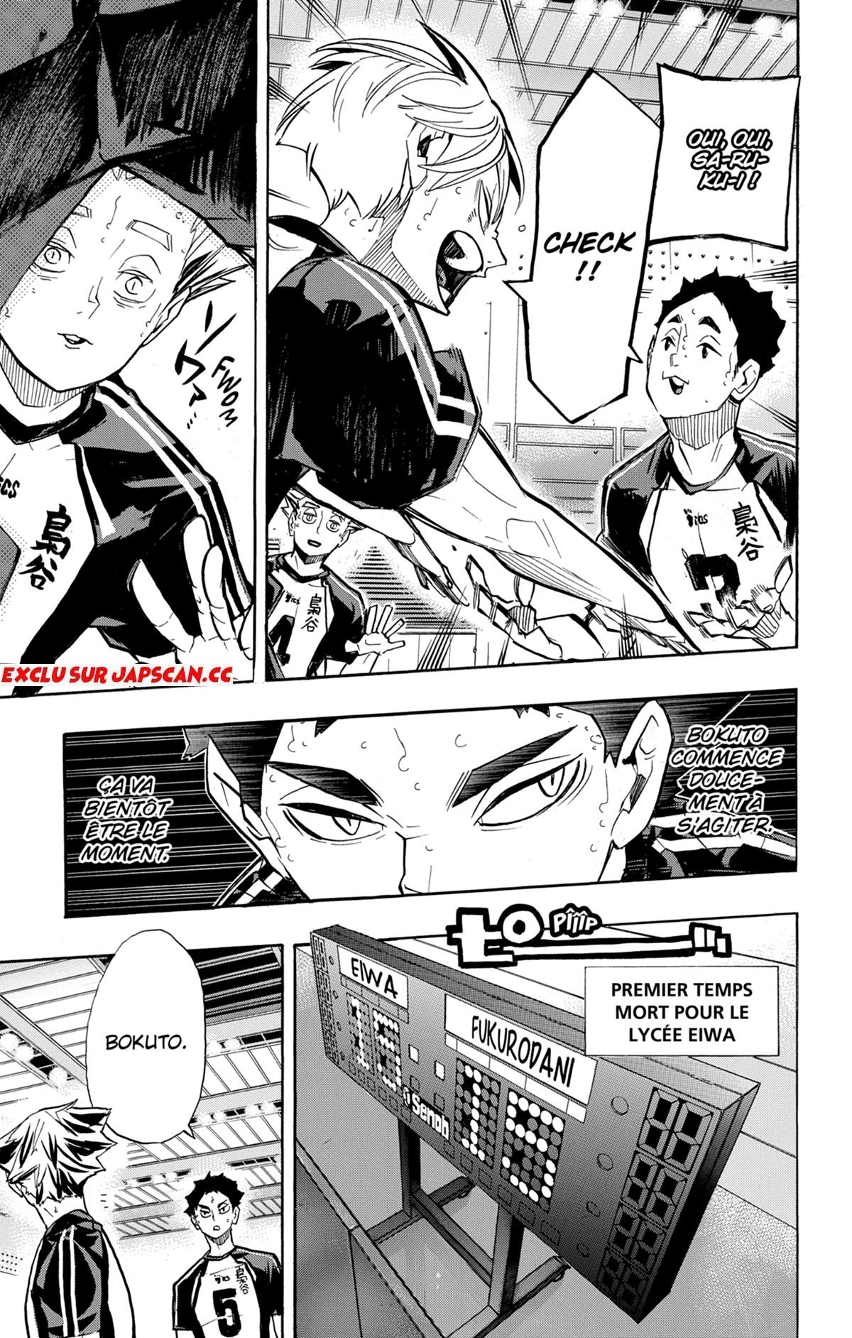 Read Haikyuu FRANCAIS Manga Online