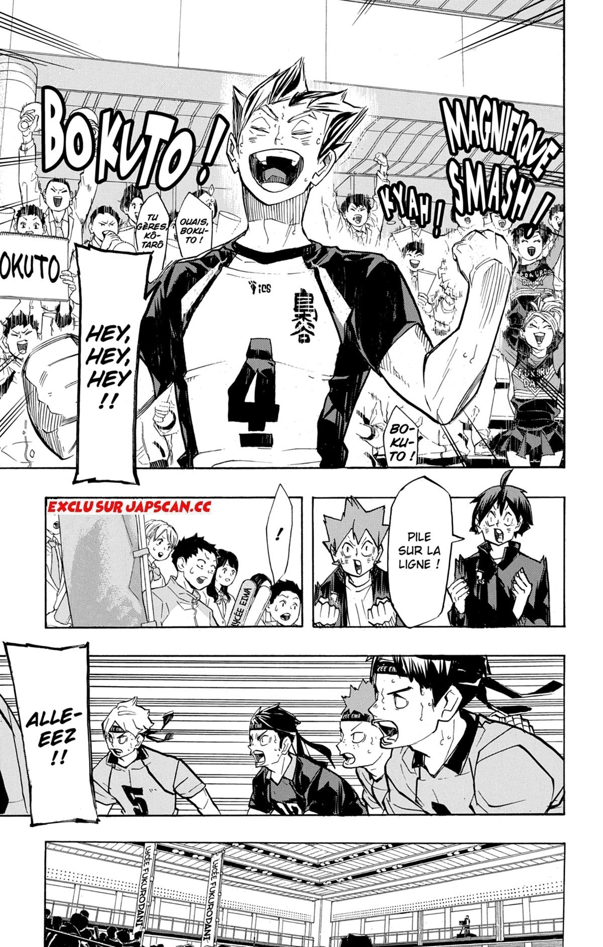 Read Haikyuu FRANCAIS Manga Online