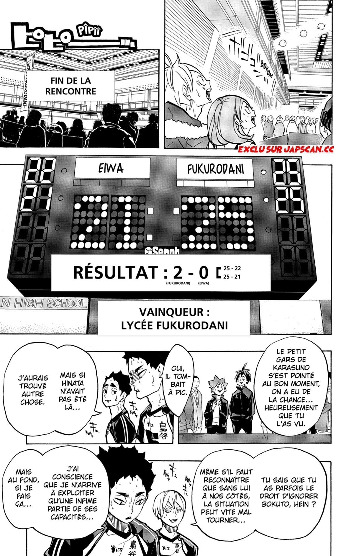 Read Haikyuu FRANCAIS Manga Online