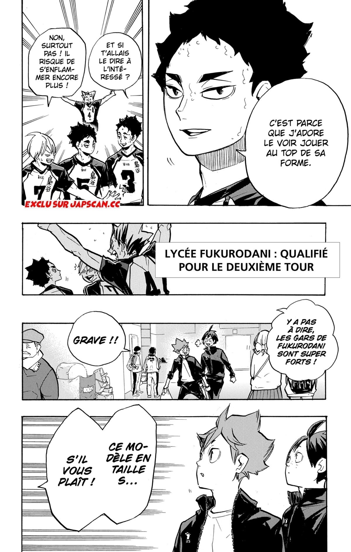Read Haikyuu FRANCAIS Manga Online