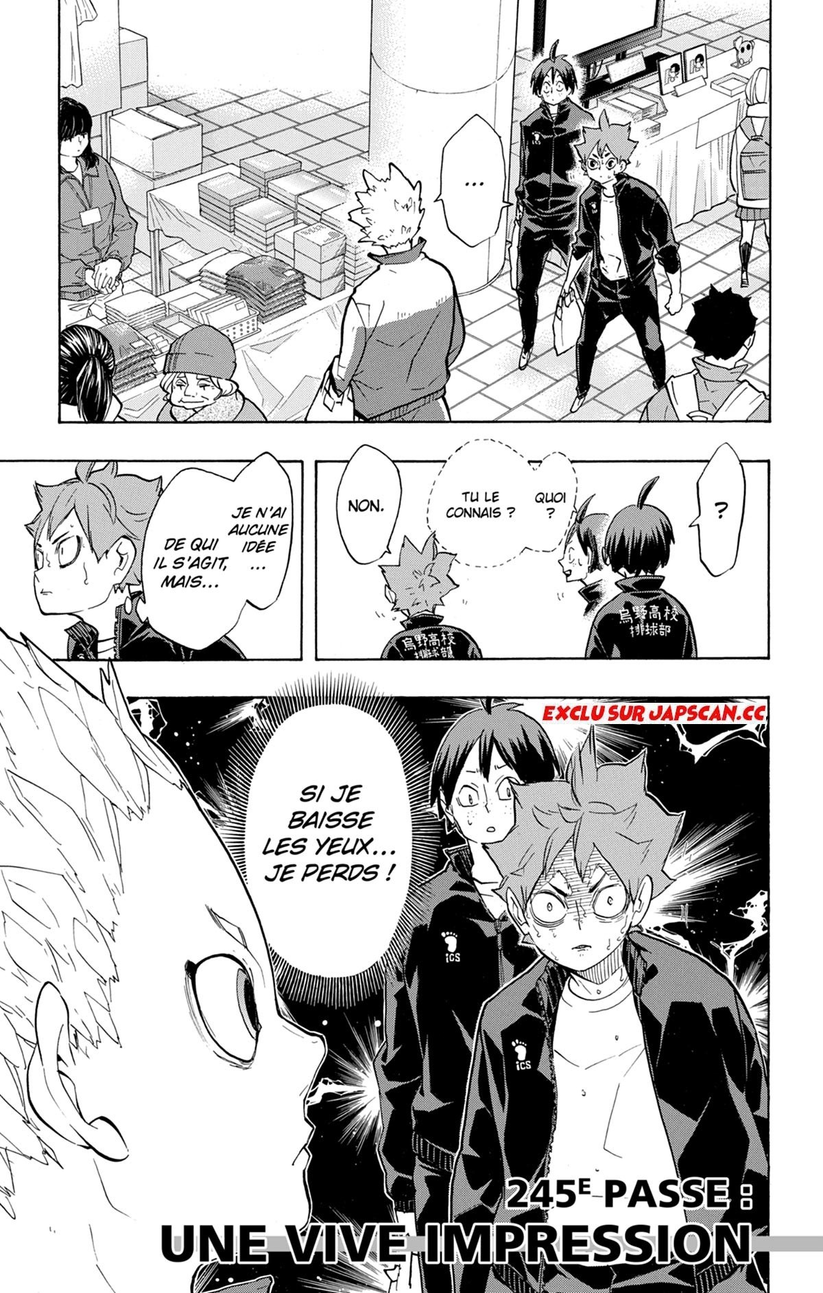 Read Haikyuu FRANCAIS Manga Online