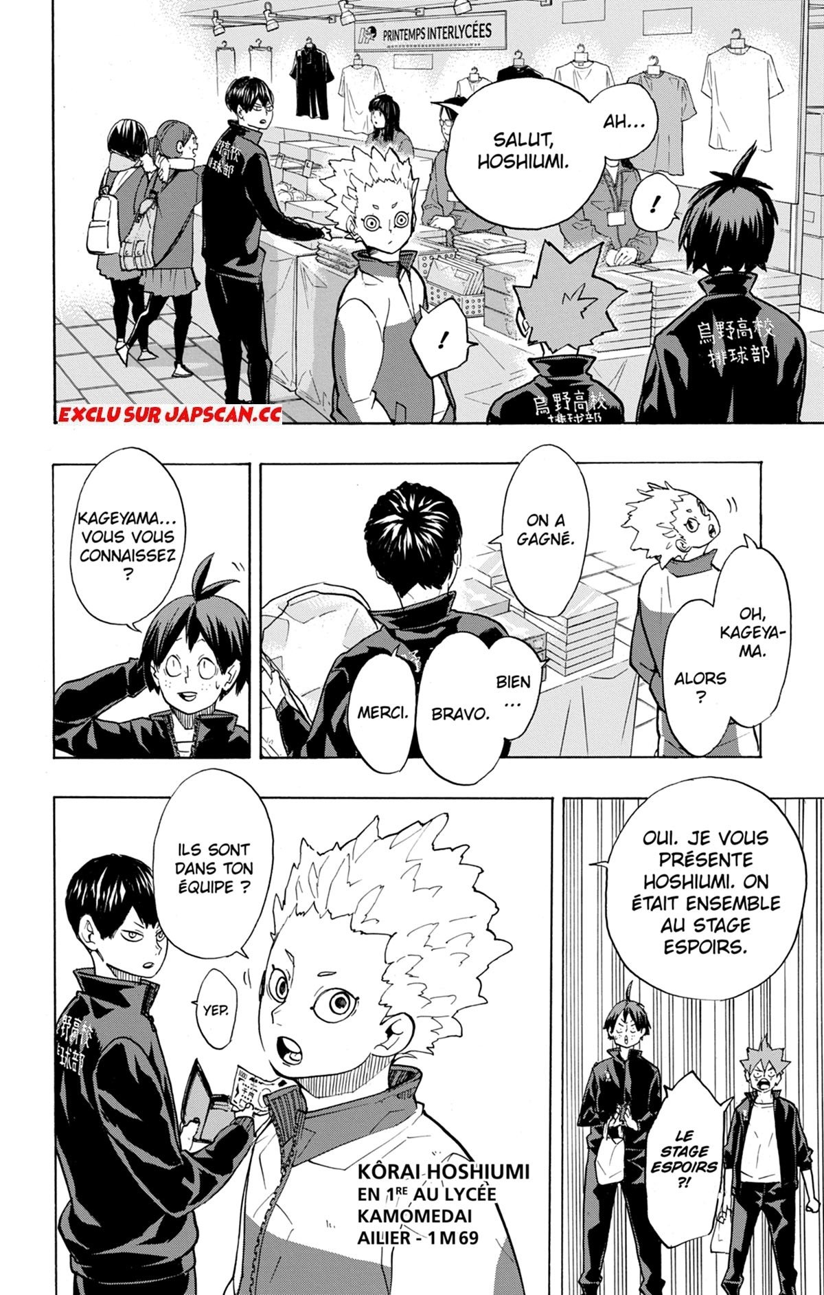 Read Haikyuu FRANCAIS Manga Online