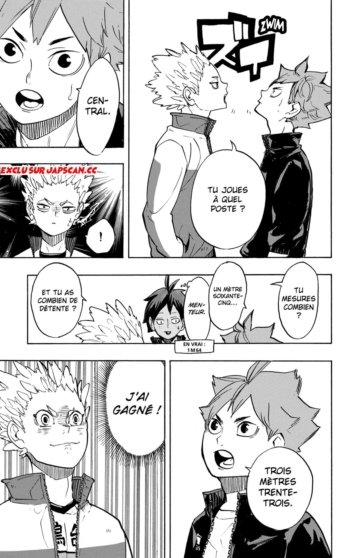 Read Haikyuu FRANCAIS Manga Online