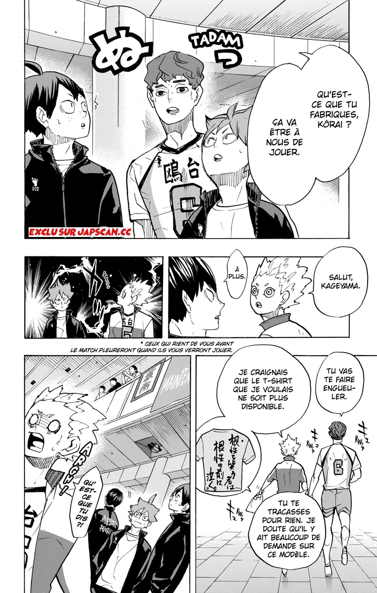 Read Haikyuu FRANCAIS Manga Online