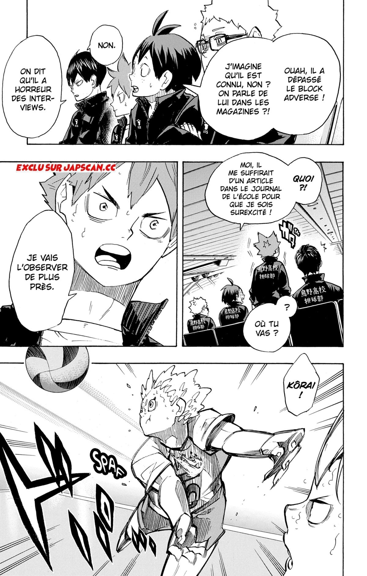 Read Haikyuu FRANCAIS Manga Online