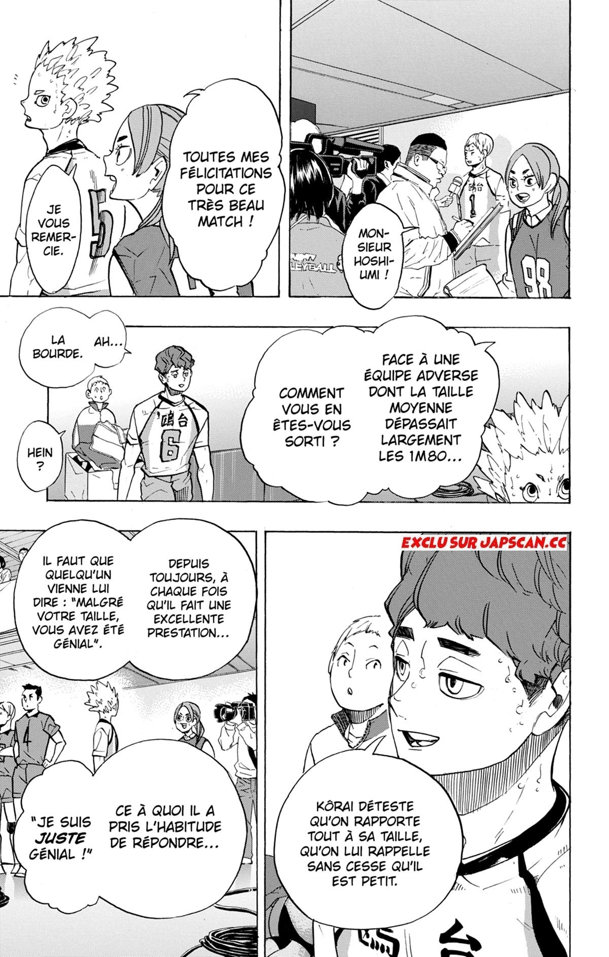 Read Haikyuu FRANCAIS Manga Online