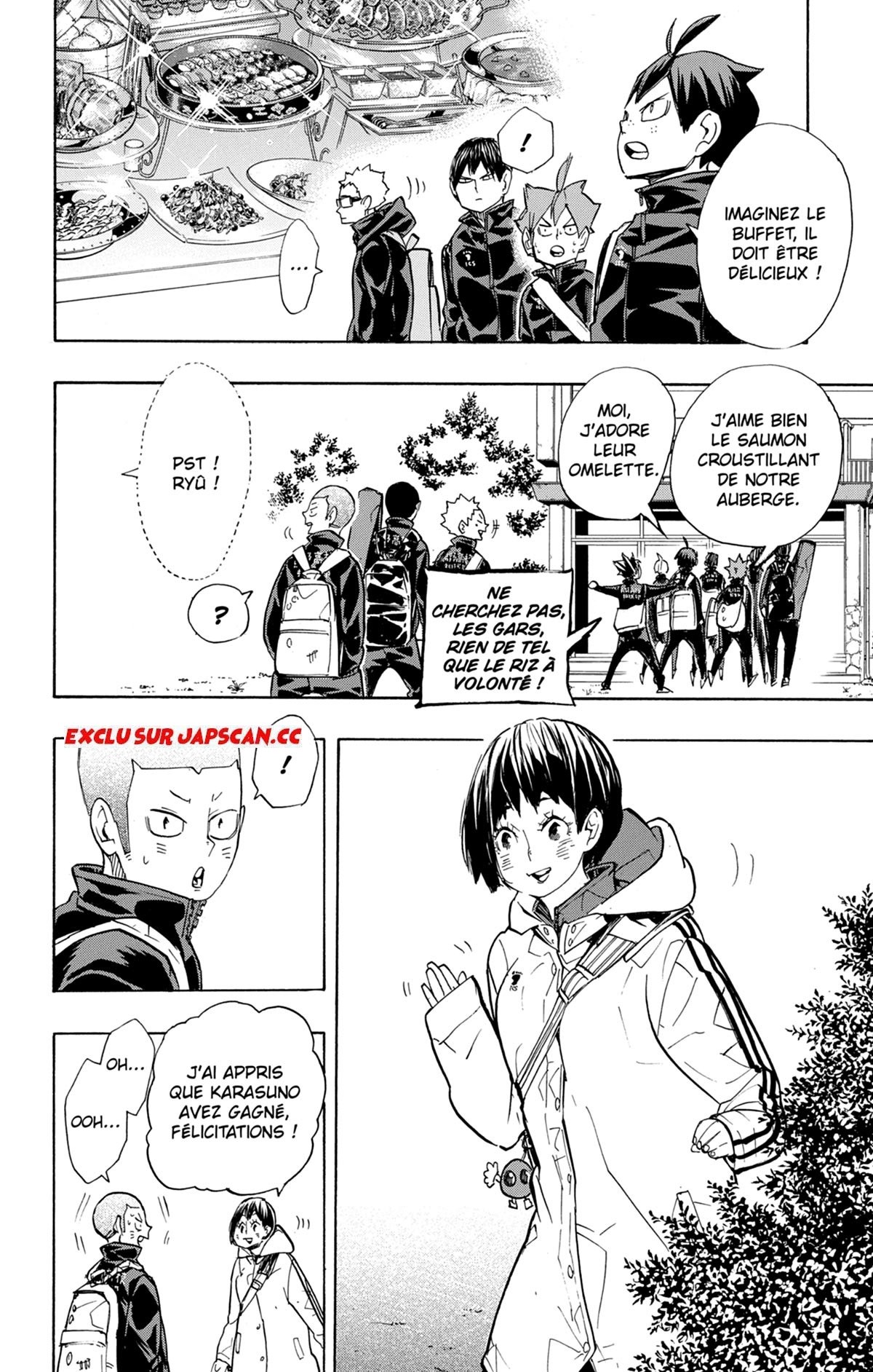 Read Haikyuu FRANCAIS Manga Online