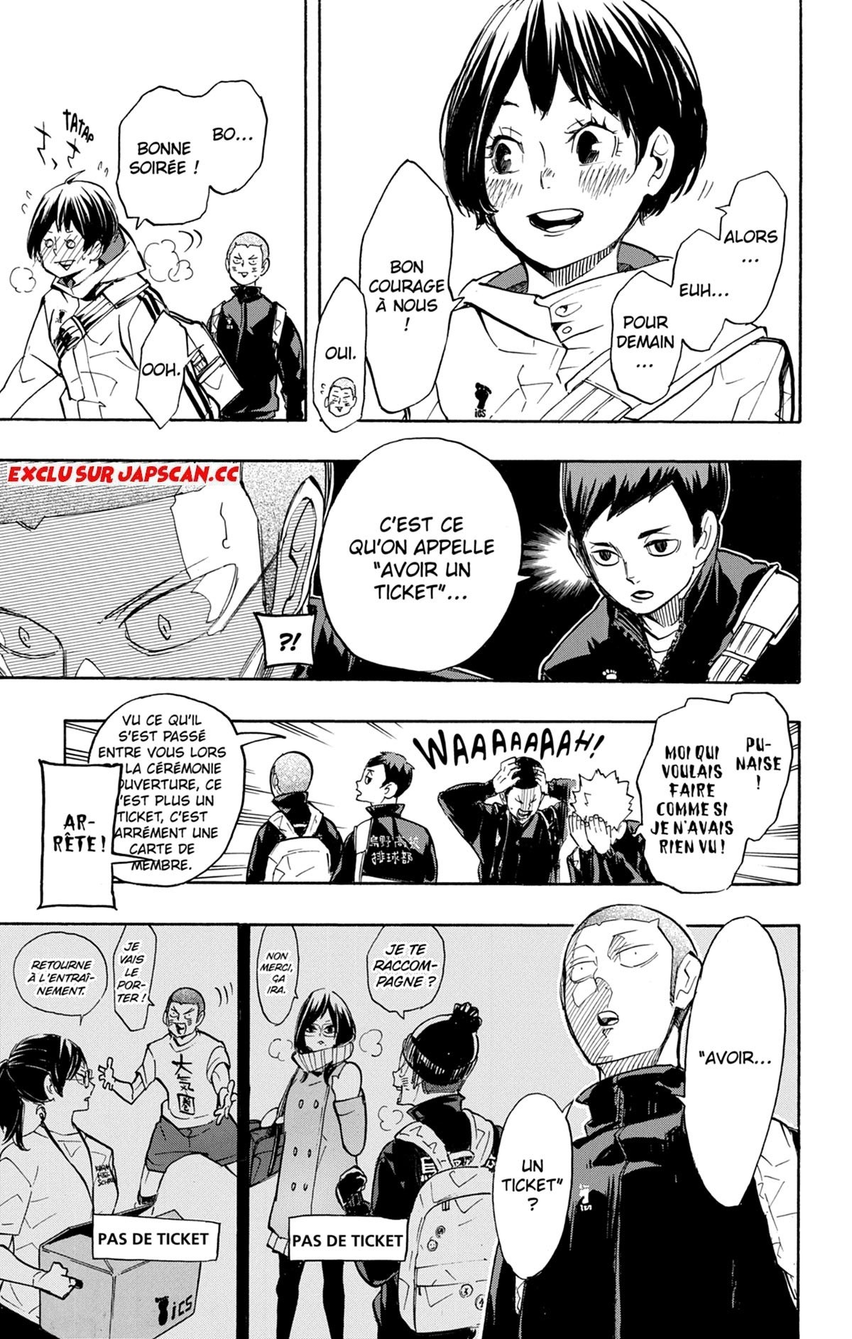 Read Haikyuu FRANCAIS Manga Online