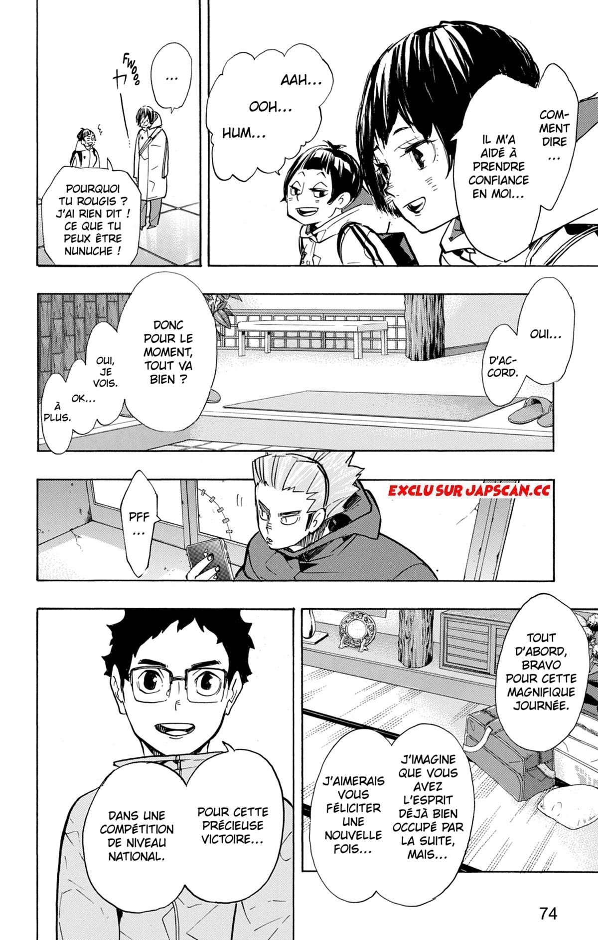Read Haikyuu FRANCAIS Manga Online