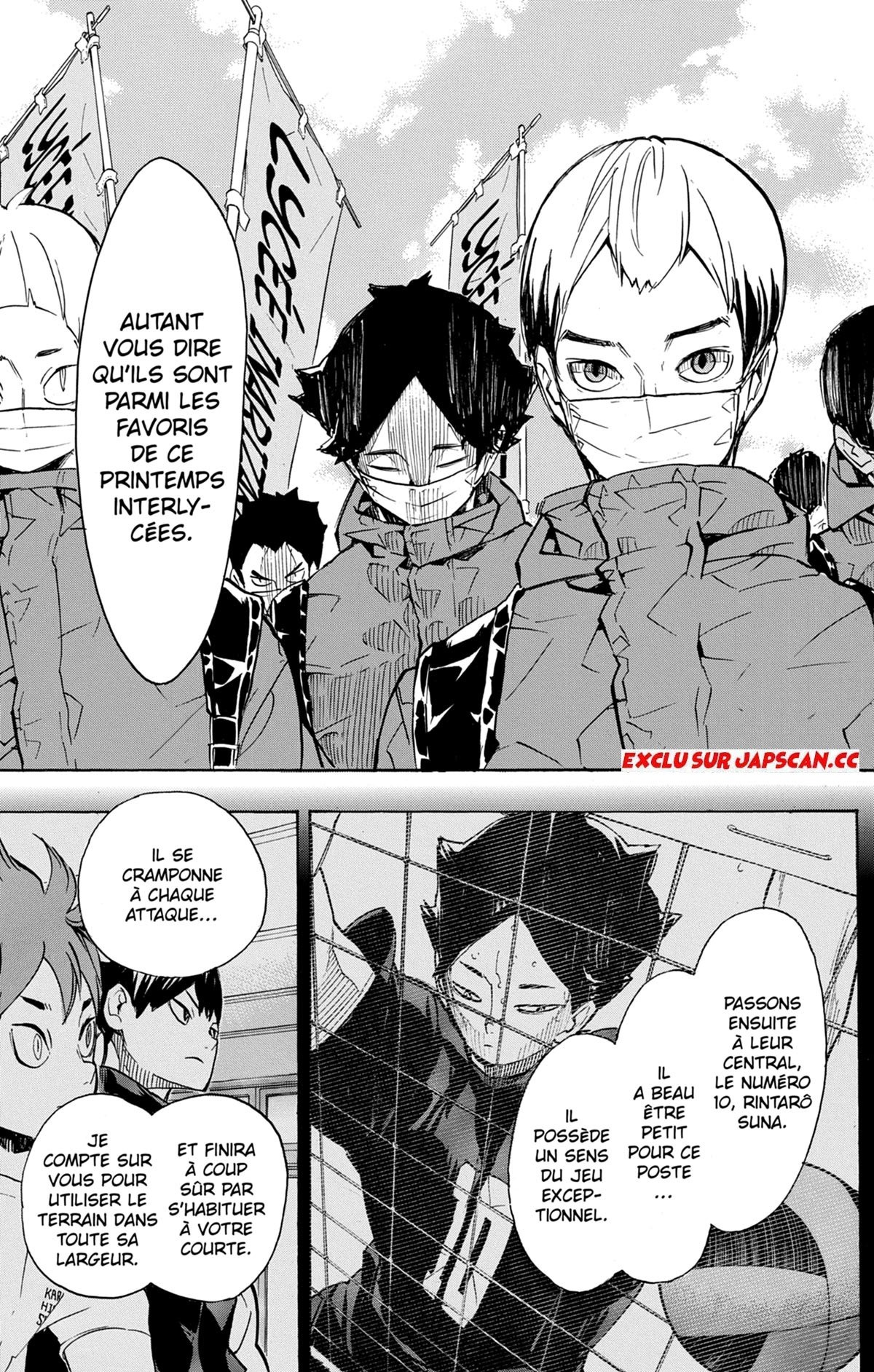 Read Haikyuu FRANCAIS Manga Online