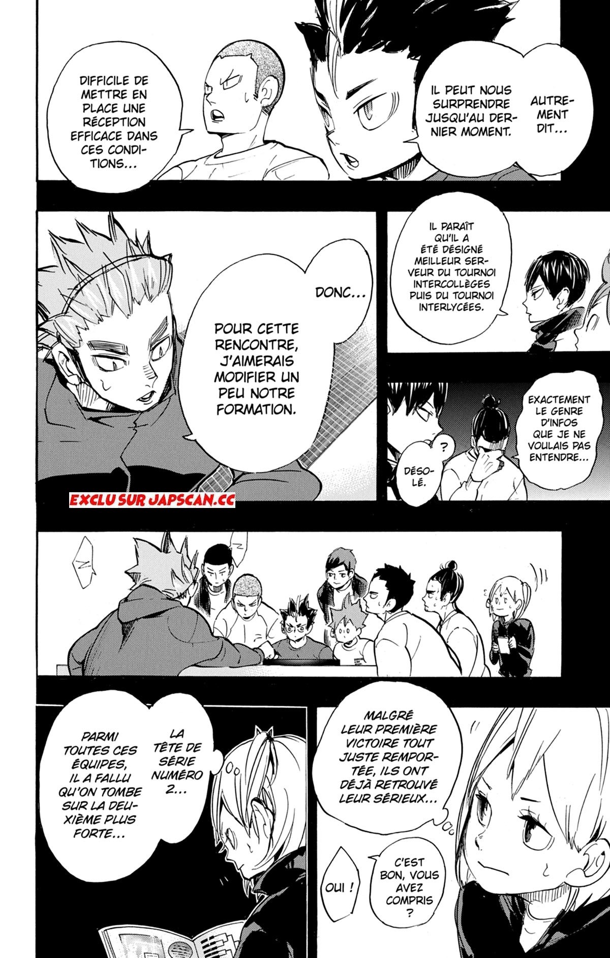 Read Haikyuu FRANCAIS Manga Online