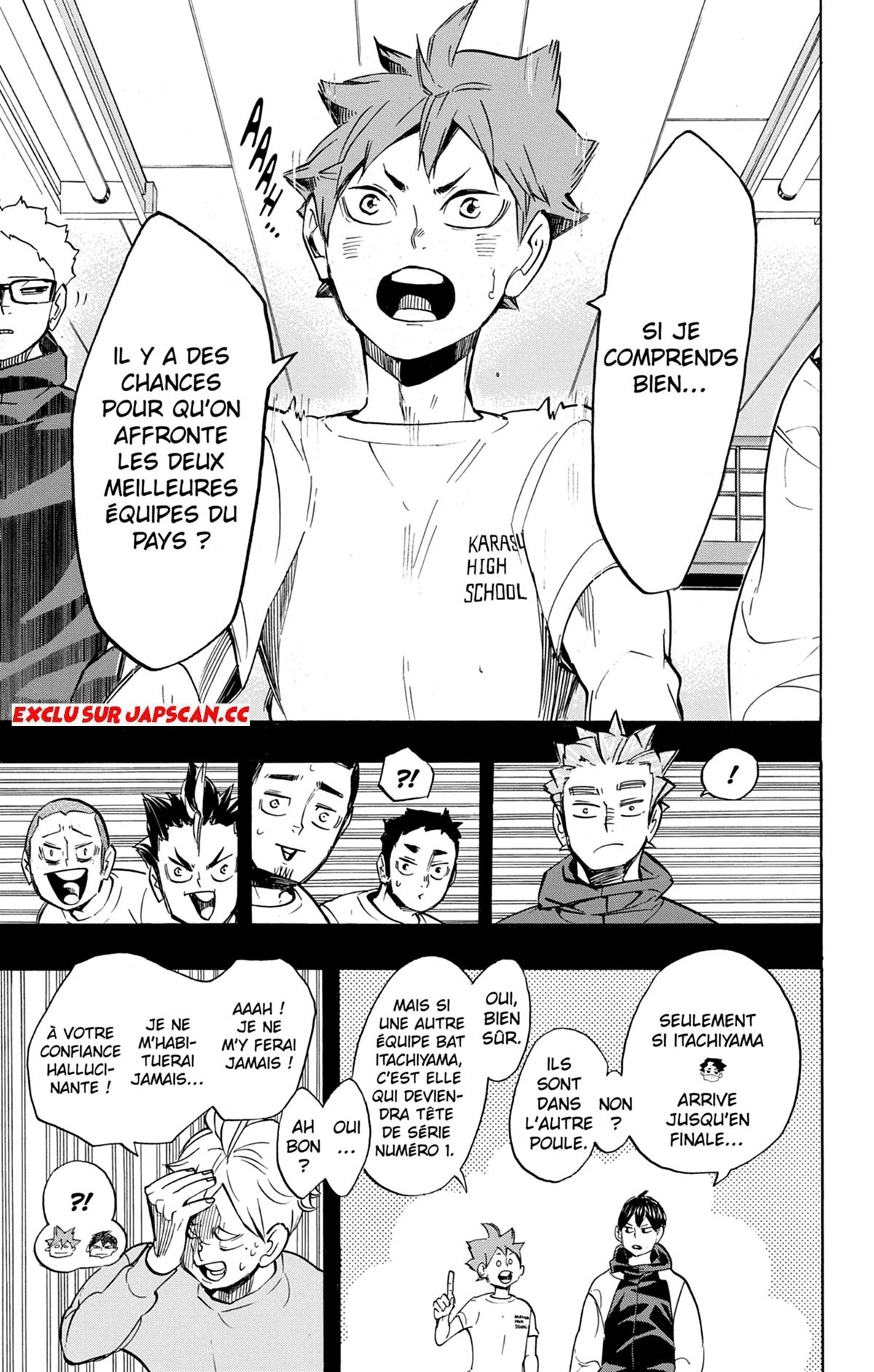 Read Haikyuu FRANCAIS Manga Online