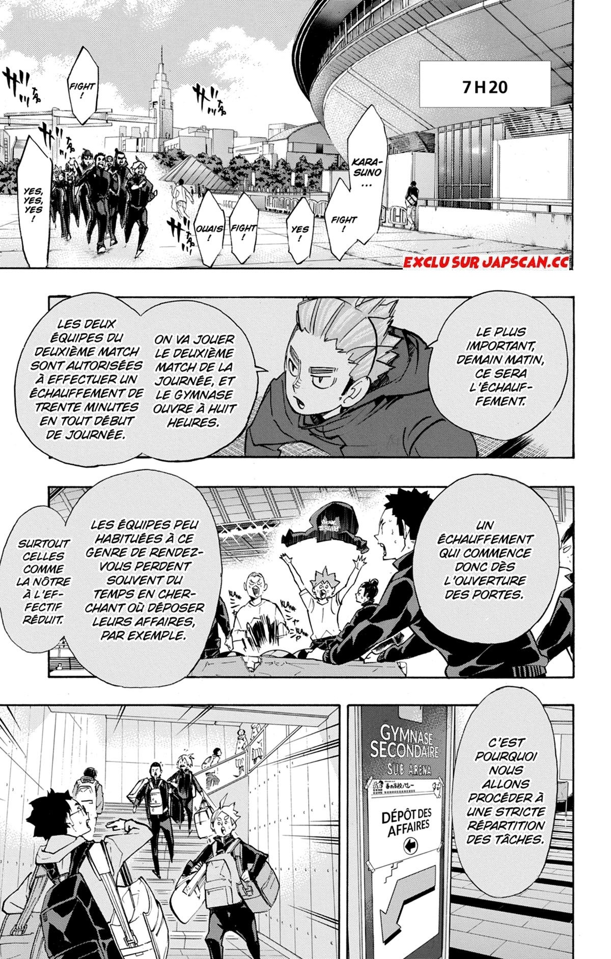 Read Haikyuu FRANCAIS Manga Online