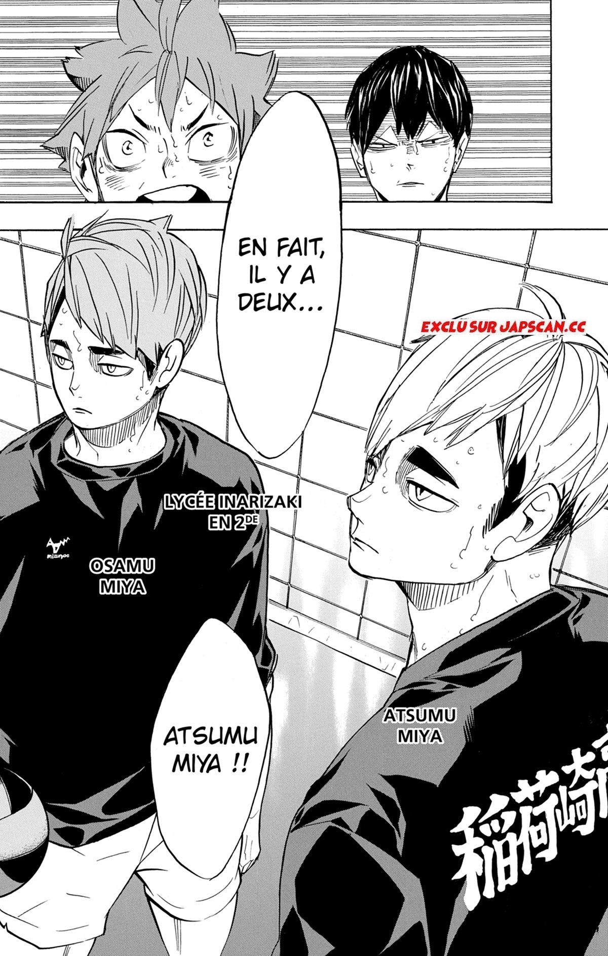 Read Haikyuu FRANCAIS Manga Online
