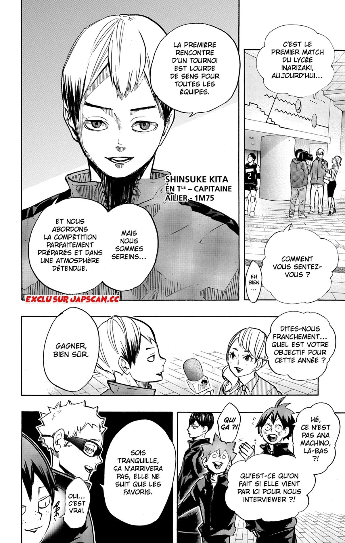 Read Haikyuu FRANCAIS Manga Online