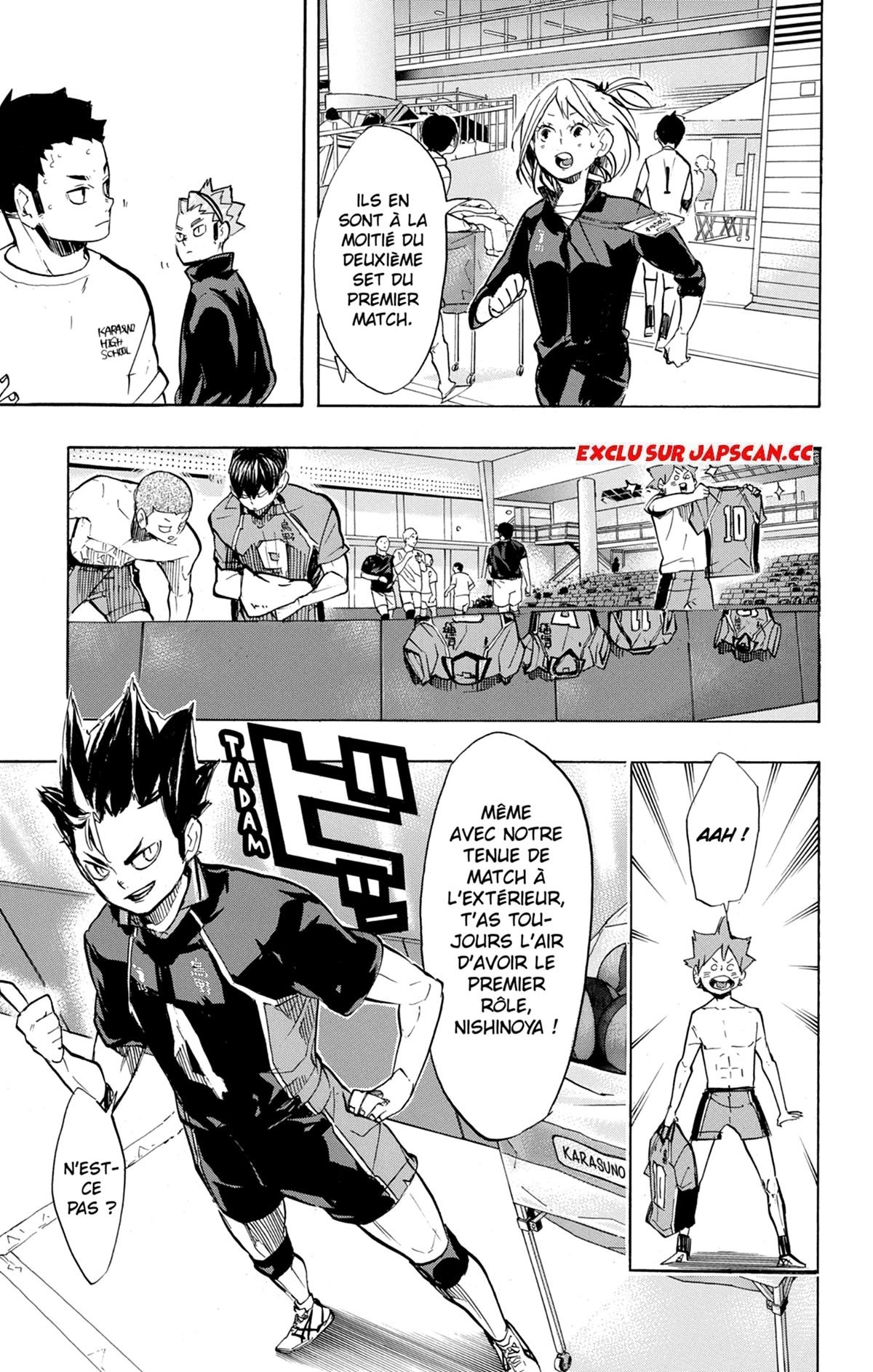 Read Haikyuu FRANCAIS Manga Online
