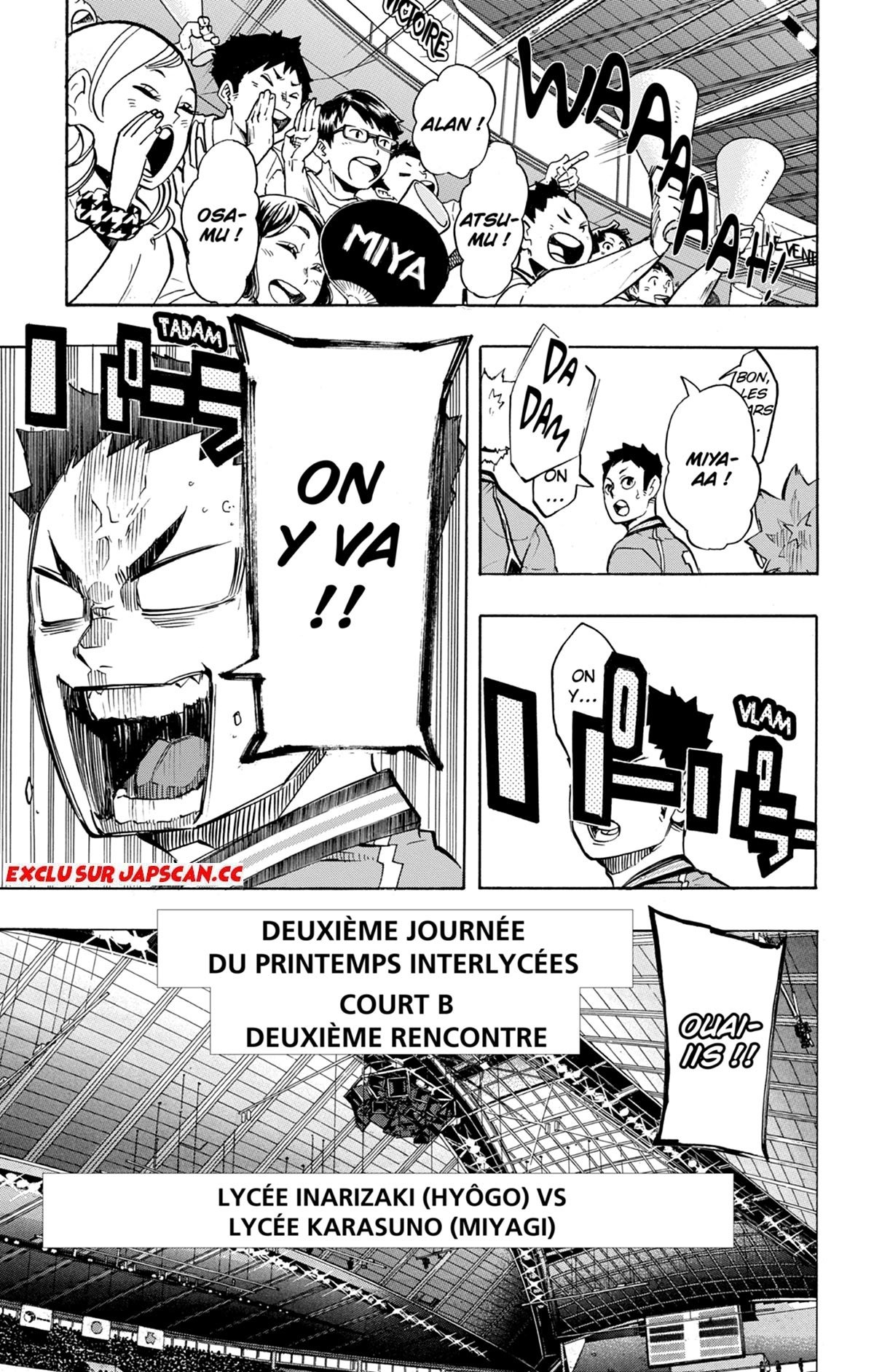 Read Haikyuu FRANCAIS Manga Online