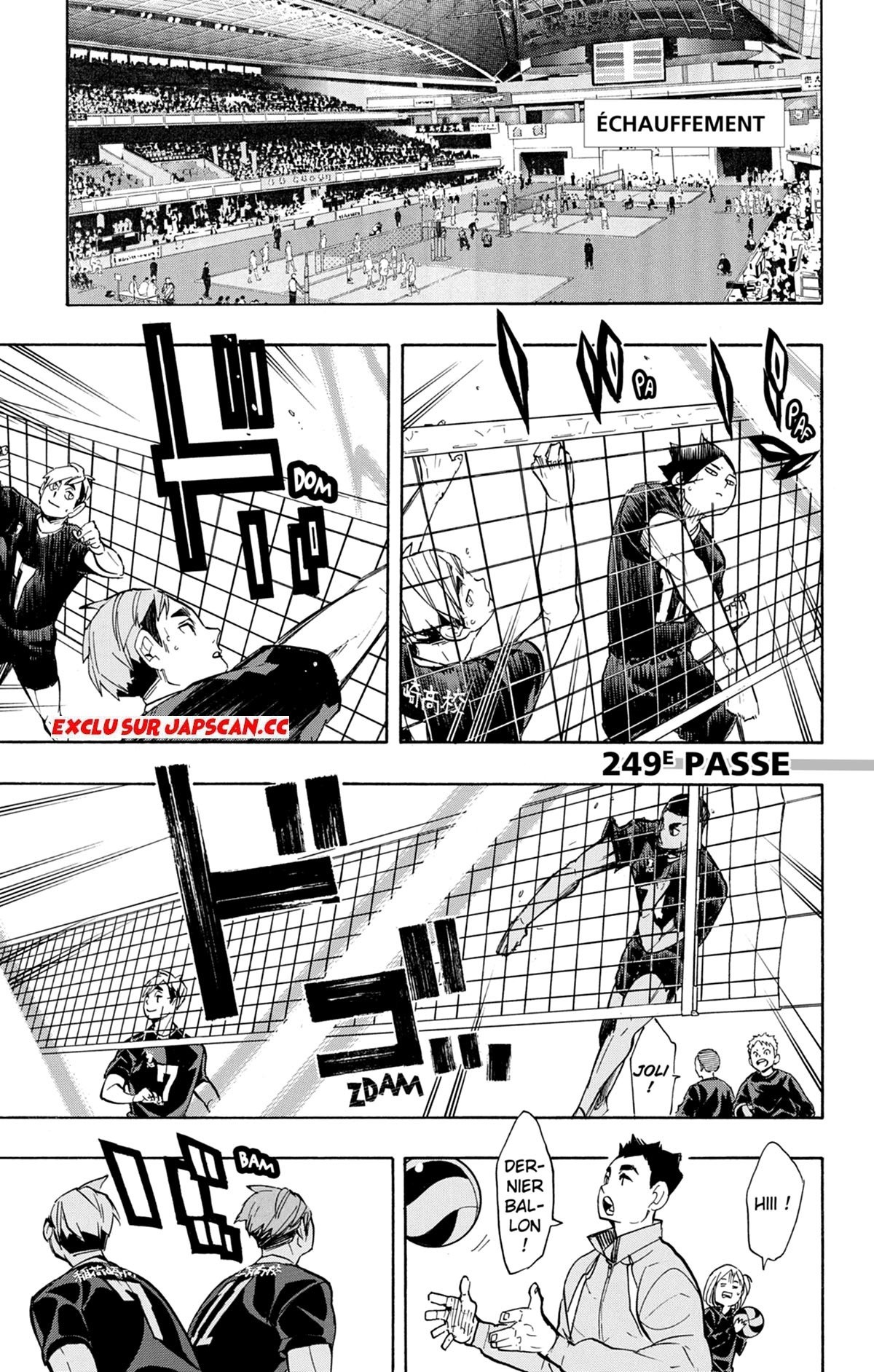 Read Haikyuu FRANCAIS Manga Online