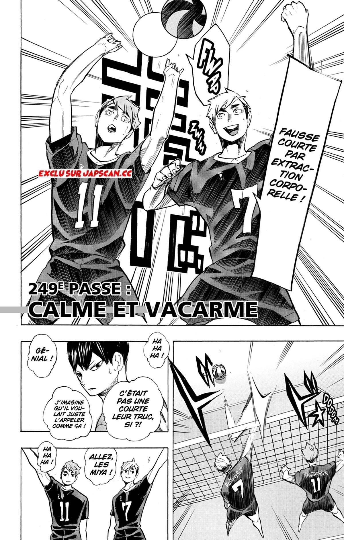 Read Haikyuu FRANCAIS Manga Online