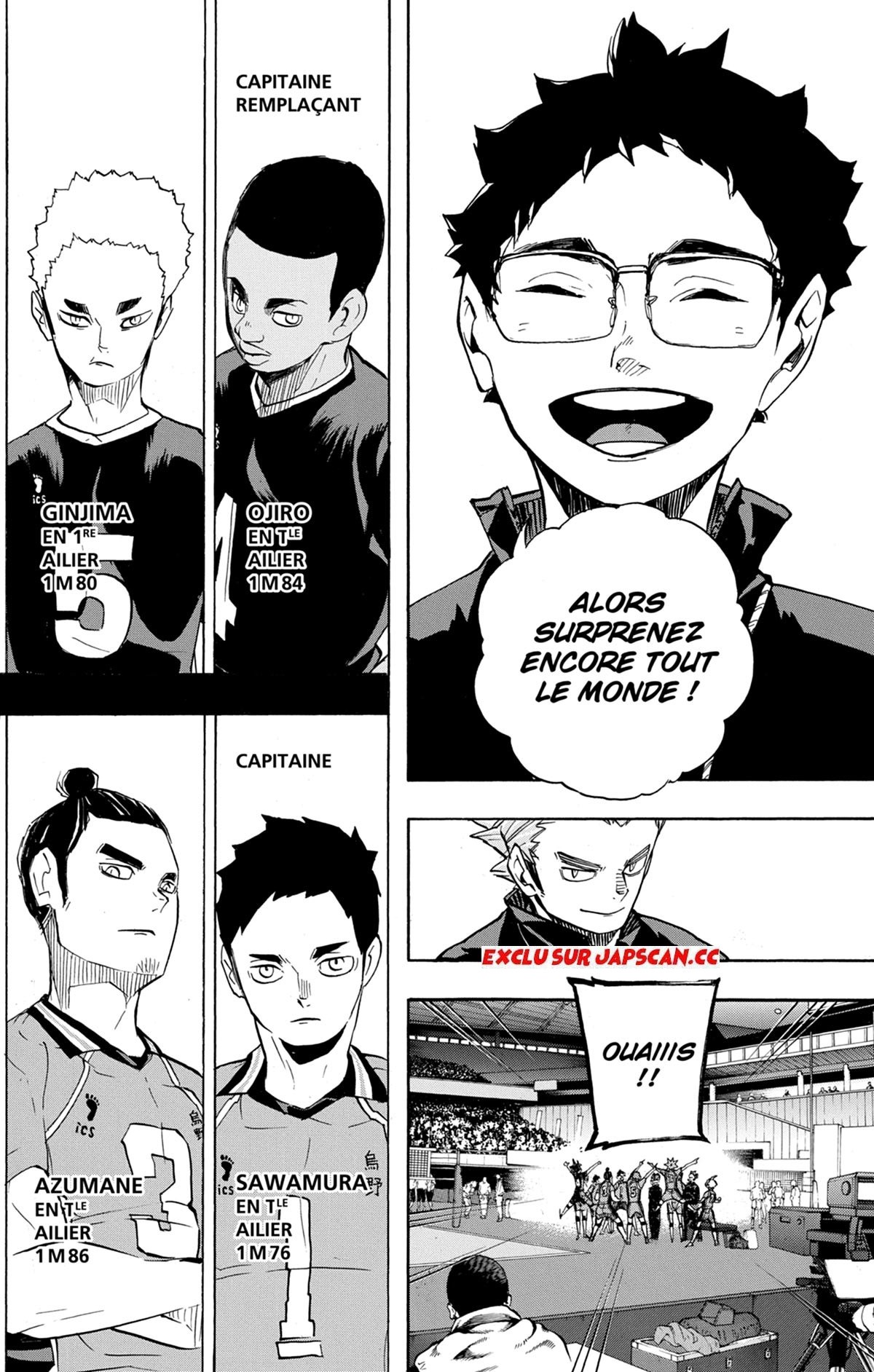 Read Haikyuu FRANCAIS Manga Online