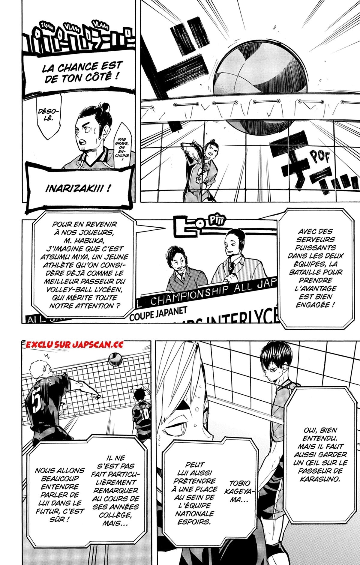 Read Haikyuu FRANCAIS Manga Online