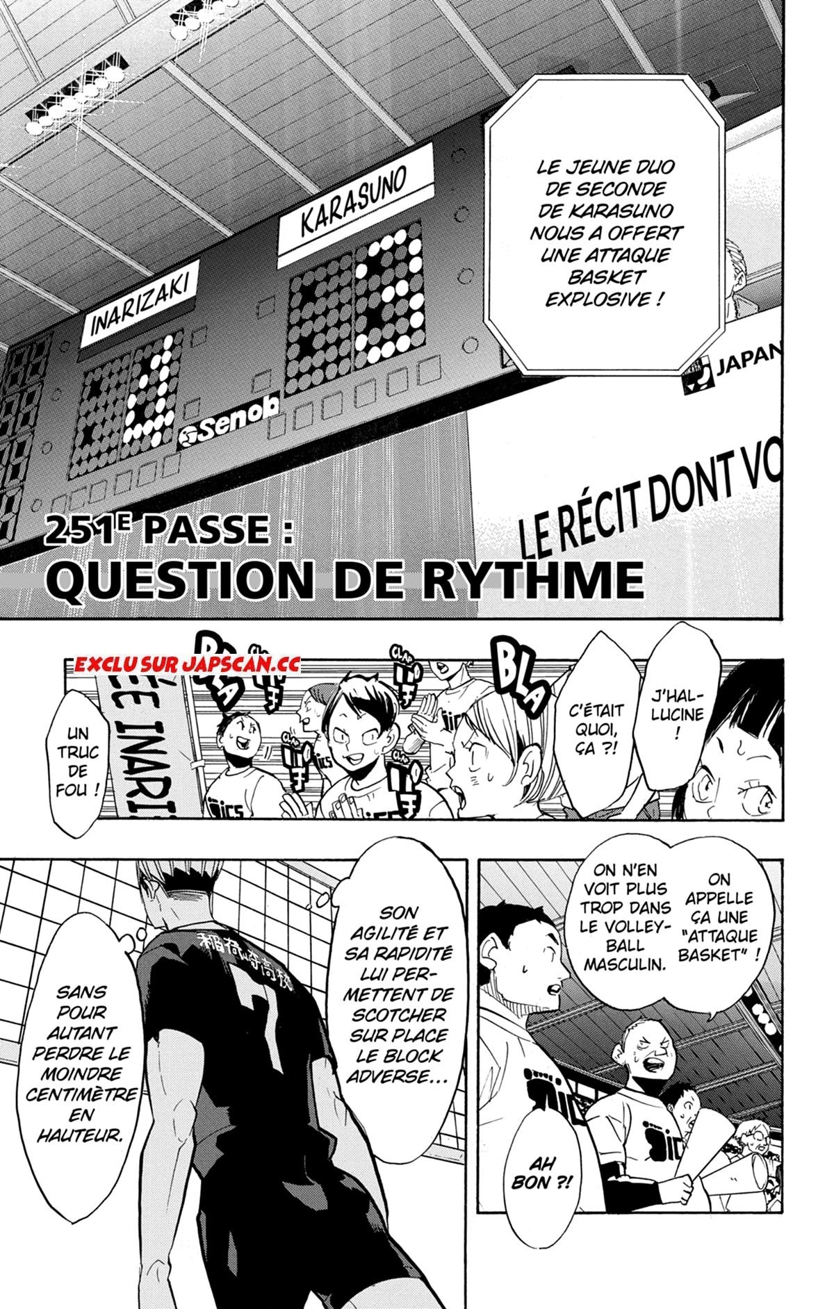 Read Haikyuu FRANCAIS Manga Online