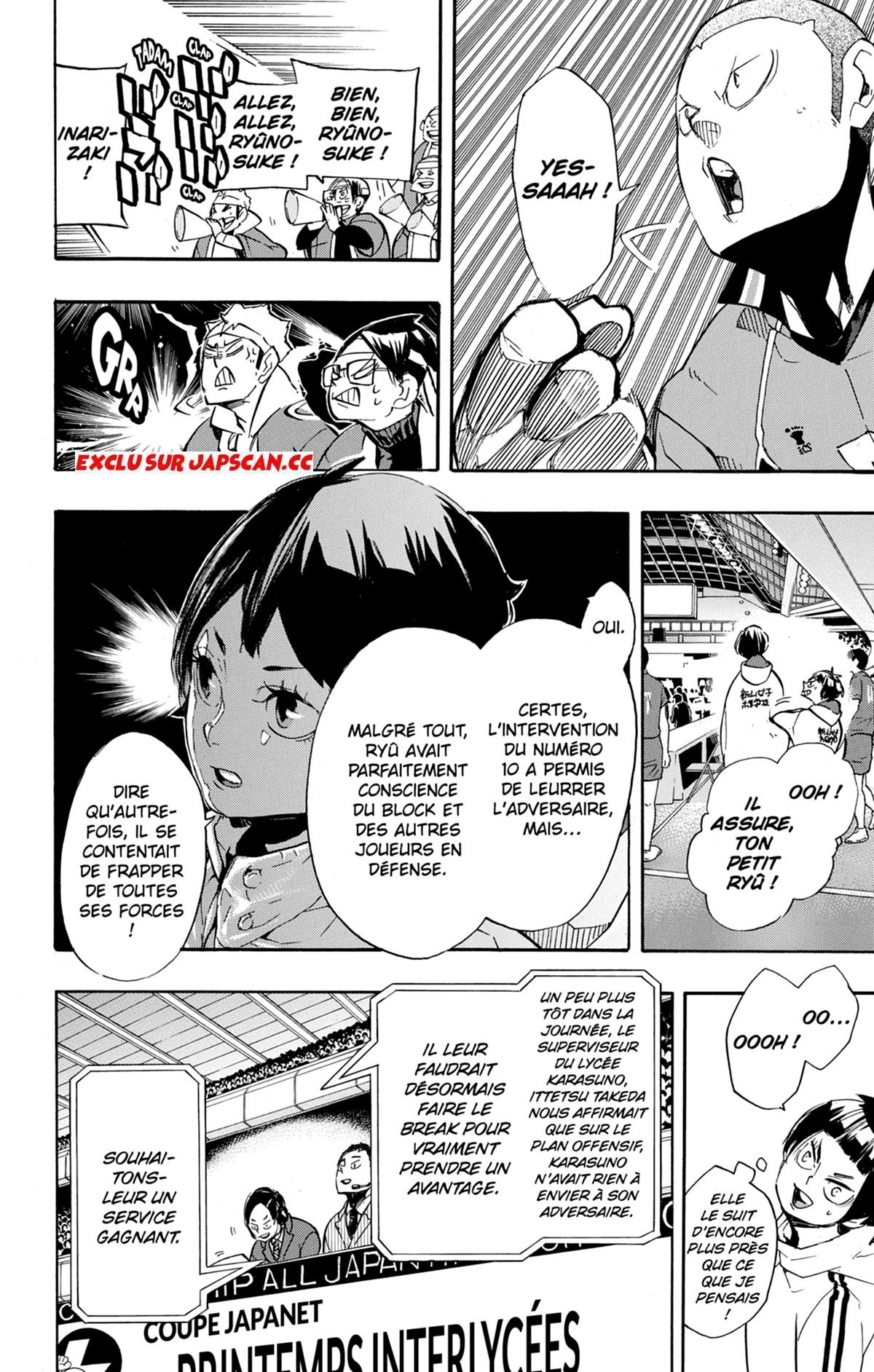 Read Haikyuu FRANCAIS Manga Online