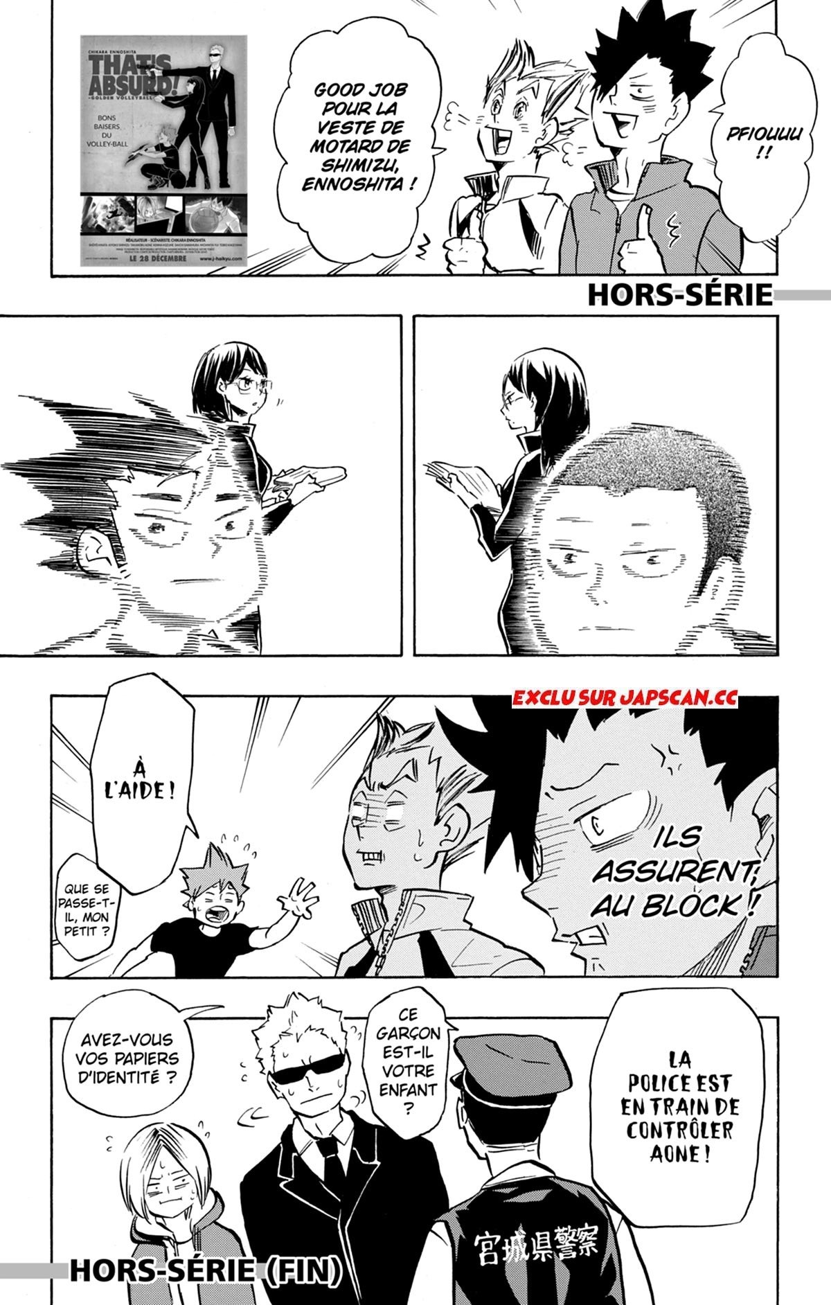 Read Haikyuu FRANCAIS Manga Online