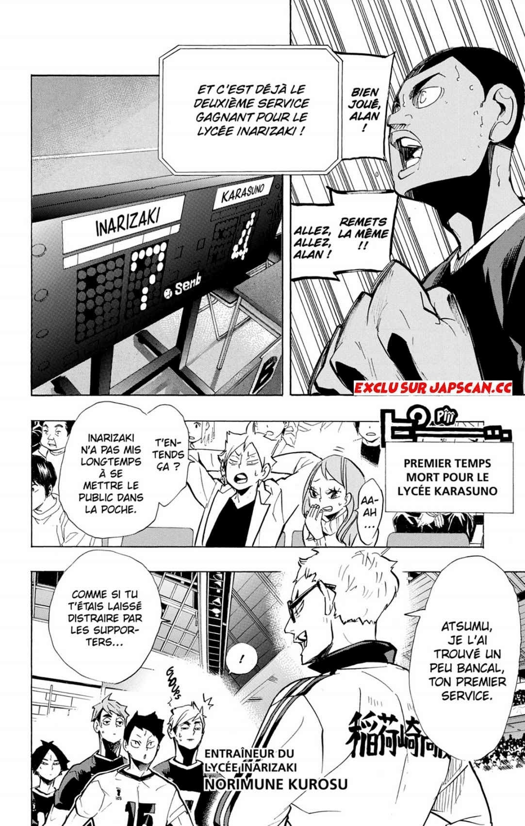 Read Haikyuu FRANCAIS Manga Online