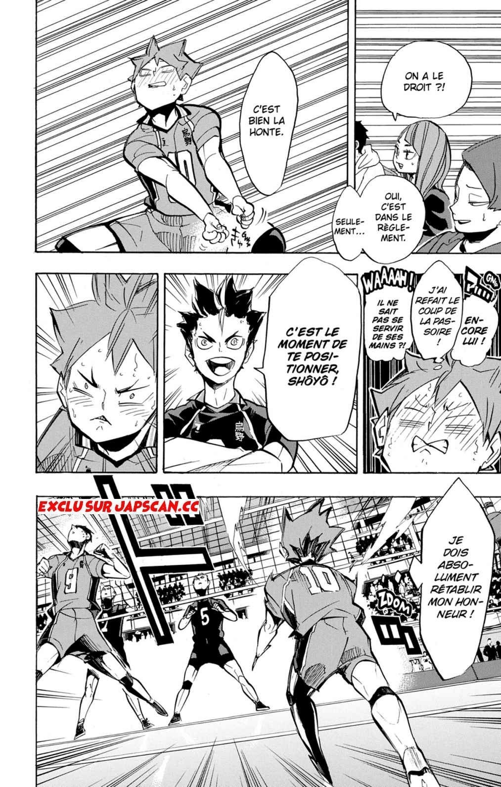 Read Haikyuu FRANCAIS Manga Online