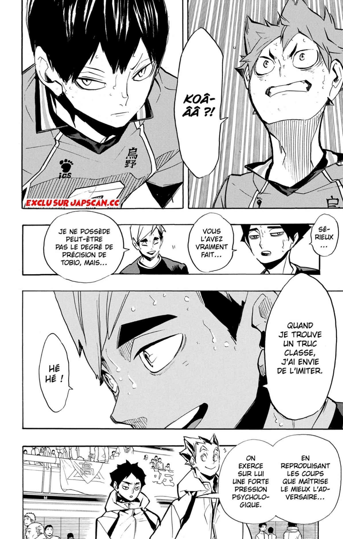 Read Haikyuu FRANCAIS Manga Online