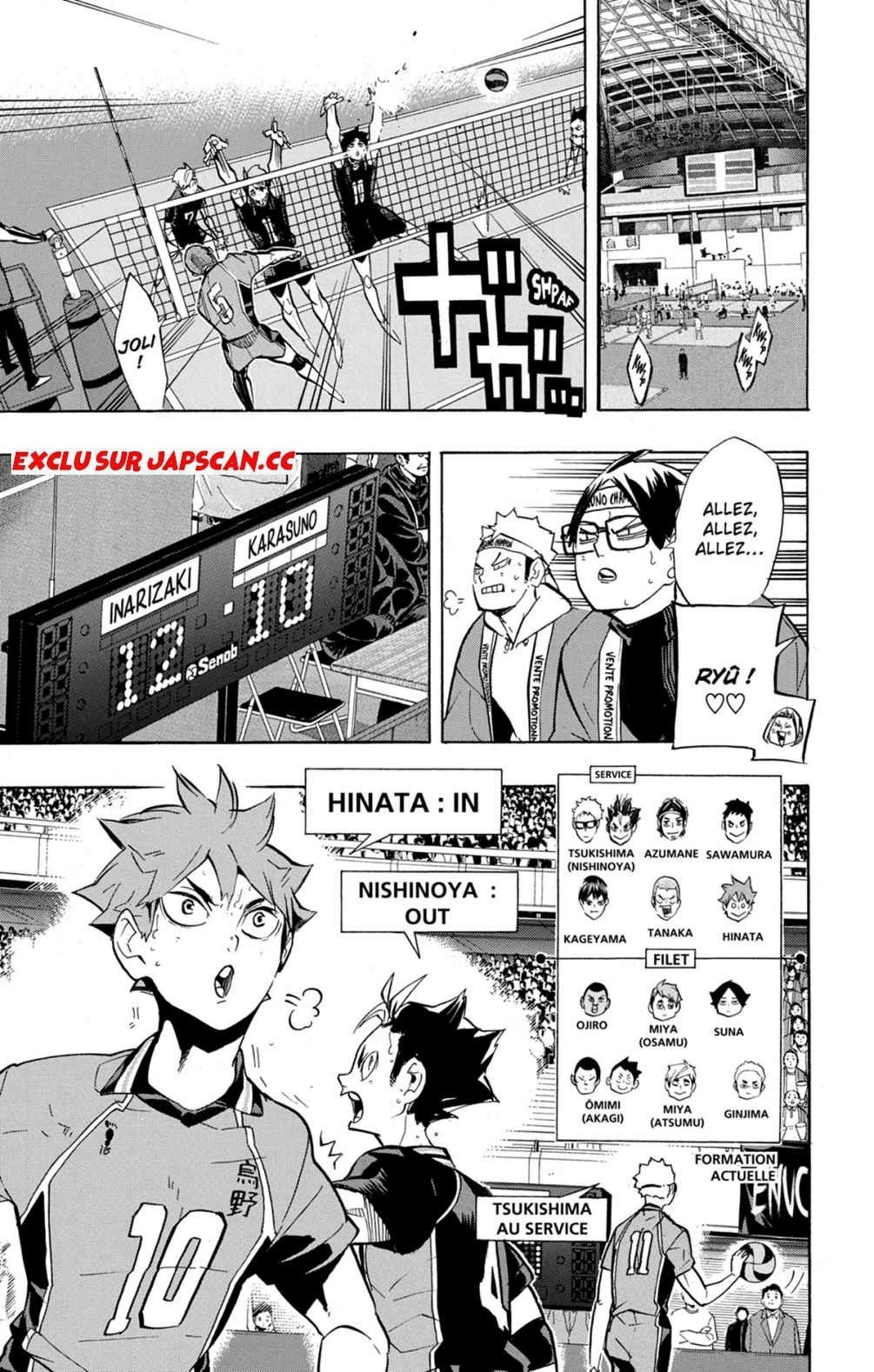 Read Haikyuu FRANCAIS Manga Online