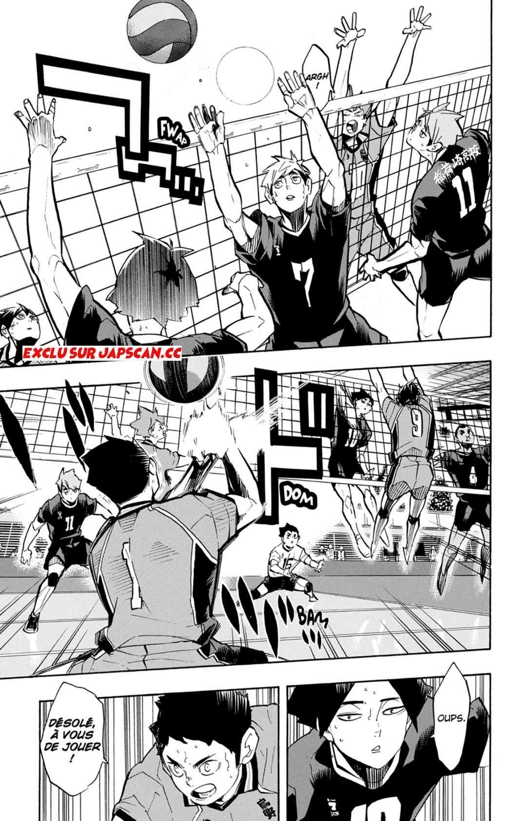 Read Haikyuu FRANCAIS Manga Online