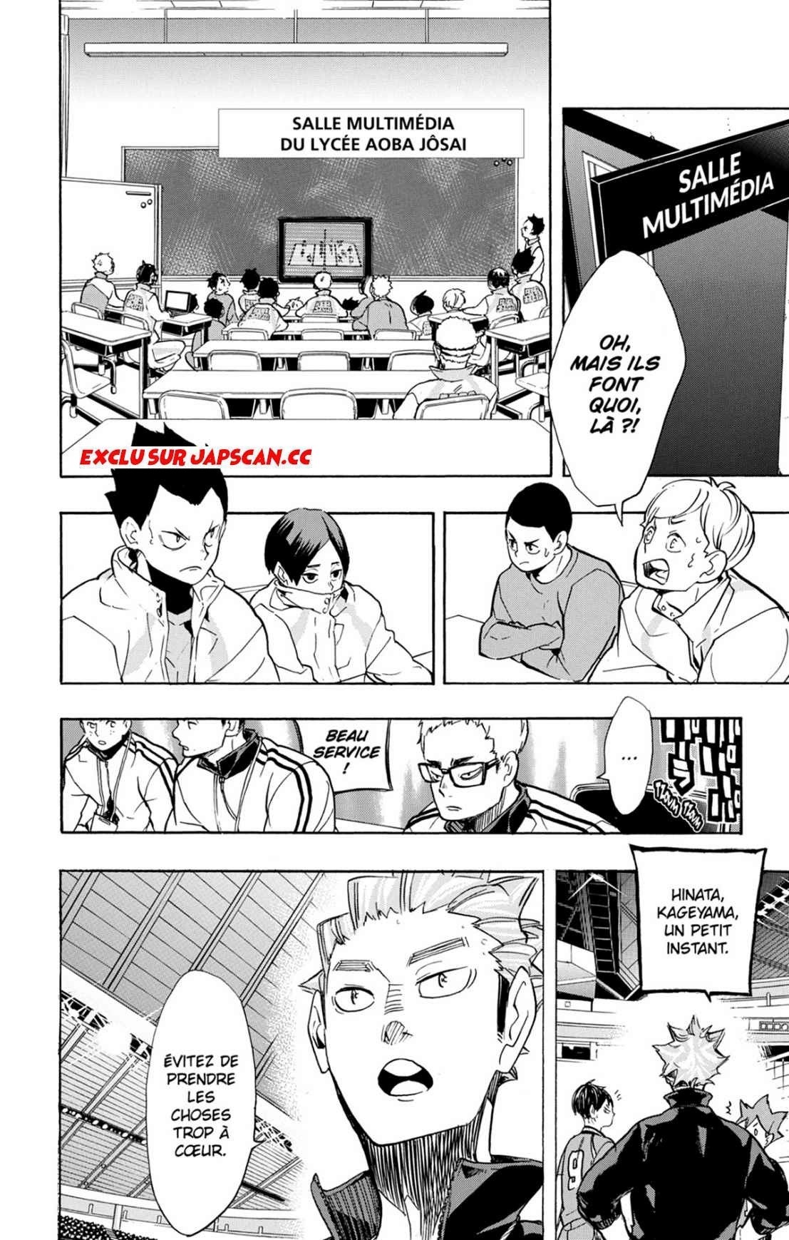 Read Haikyuu FRANCAIS Manga Online