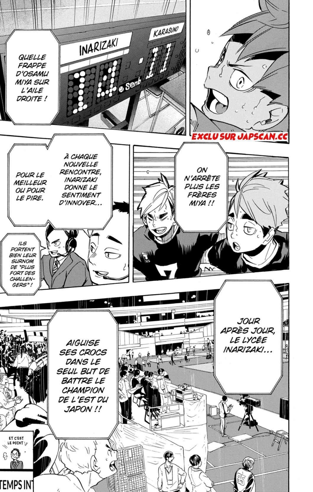 Read Haikyuu FRANCAIS Manga Online