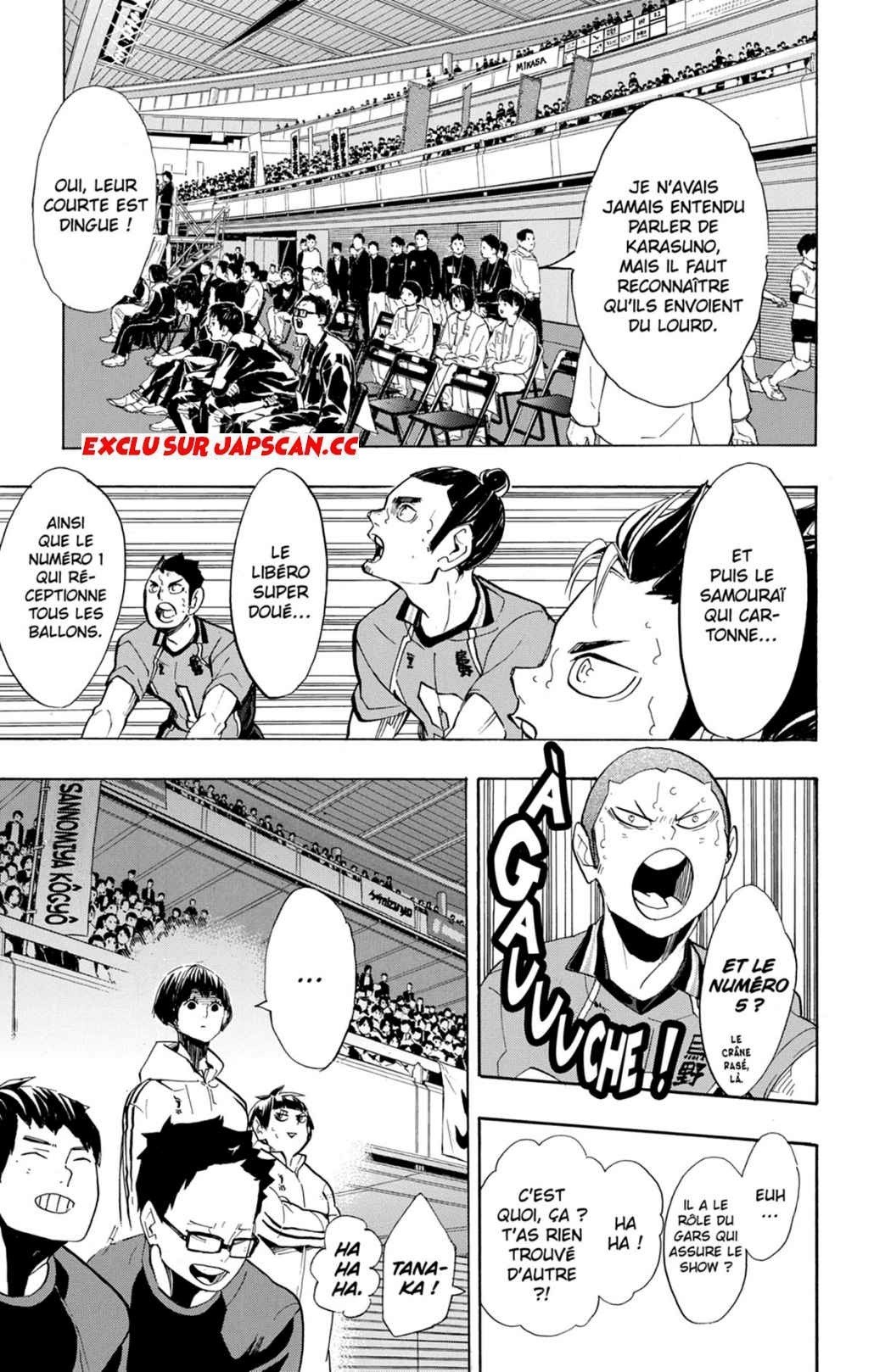 Read Haikyuu FRANCAIS Manga Online