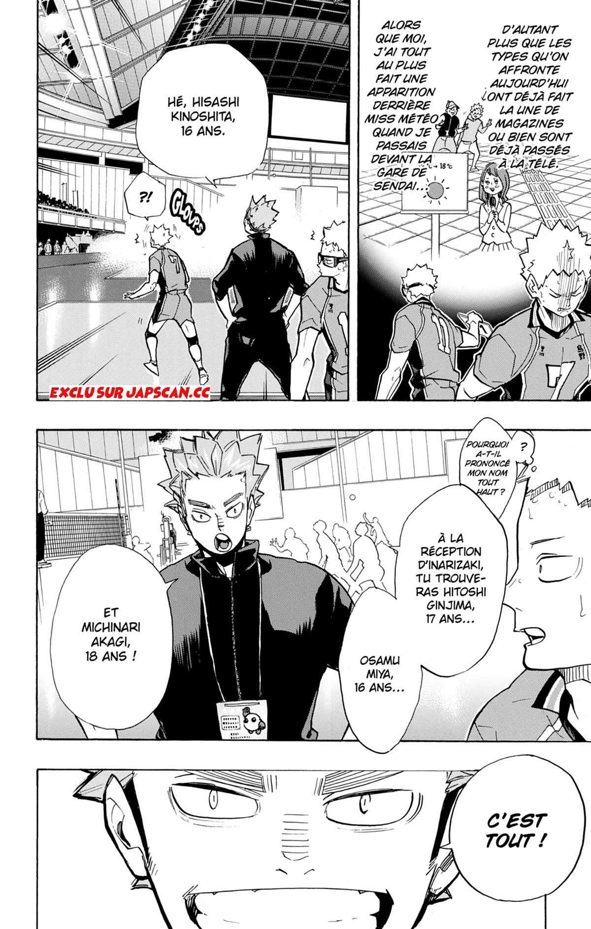 Read Haikyuu FRANCAIS Manga Online