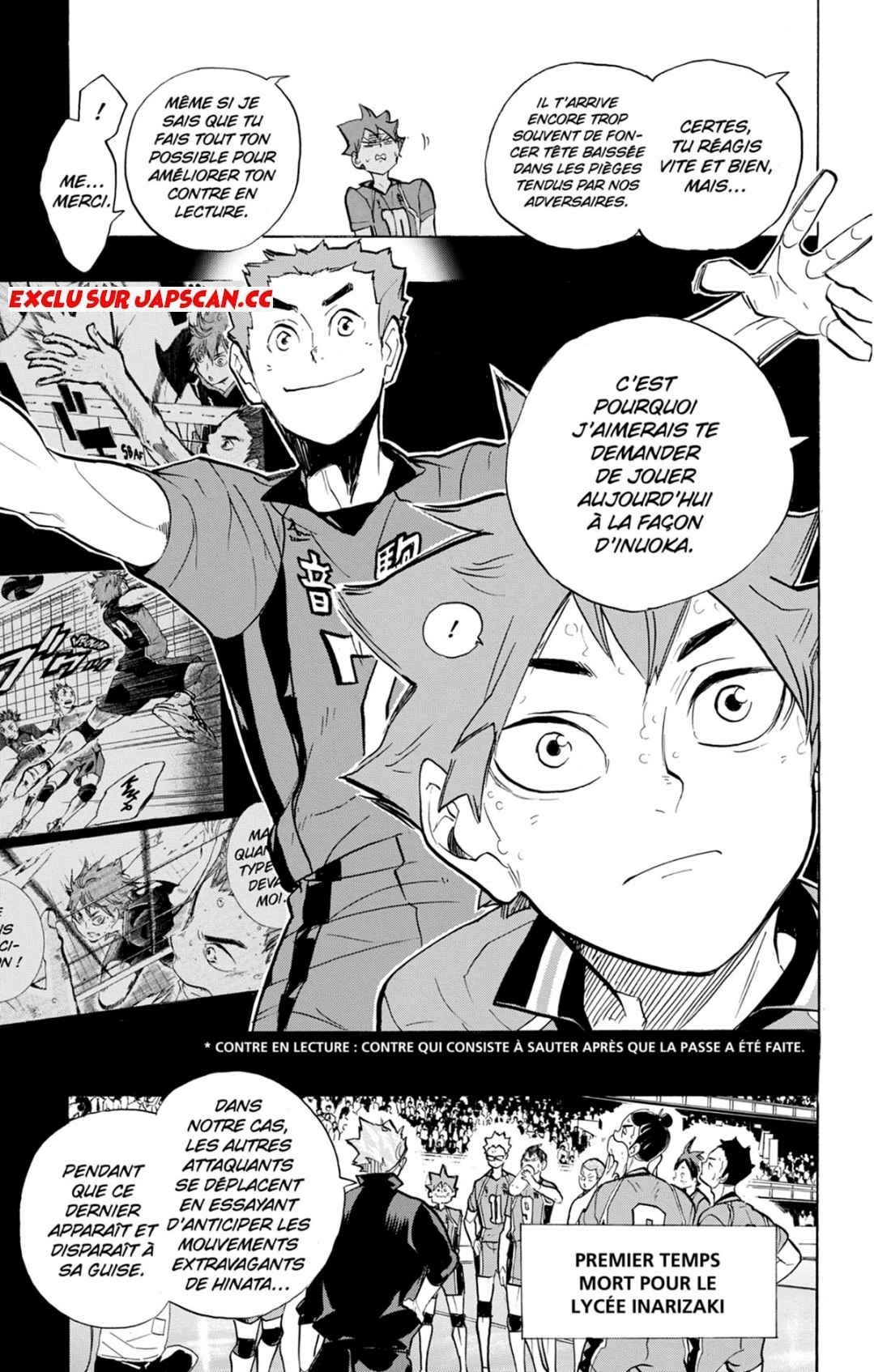 Read Haikyuu FRANCAIS Manga Online