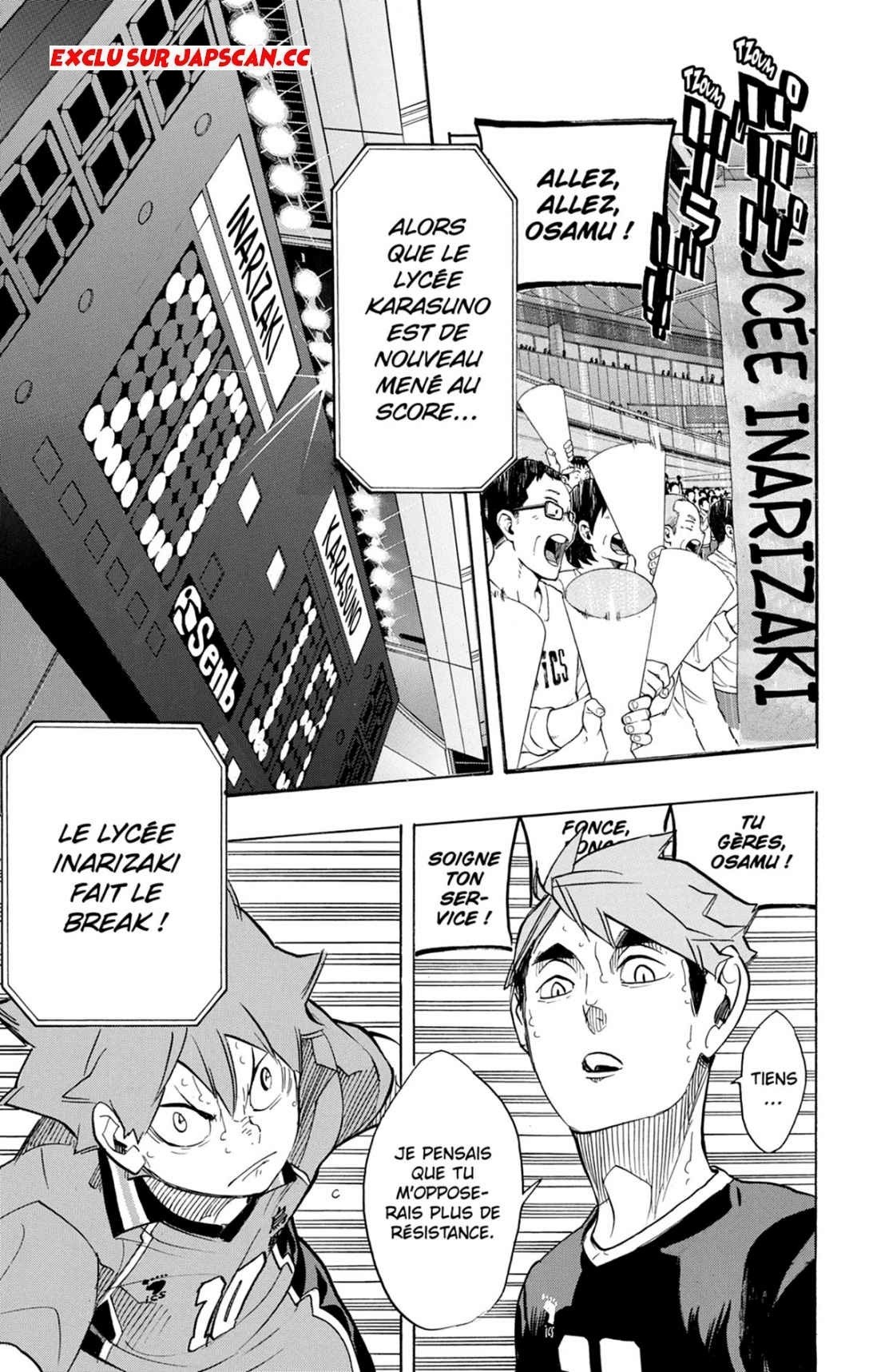 Read Haikyuu FRANCAIS Manga Online