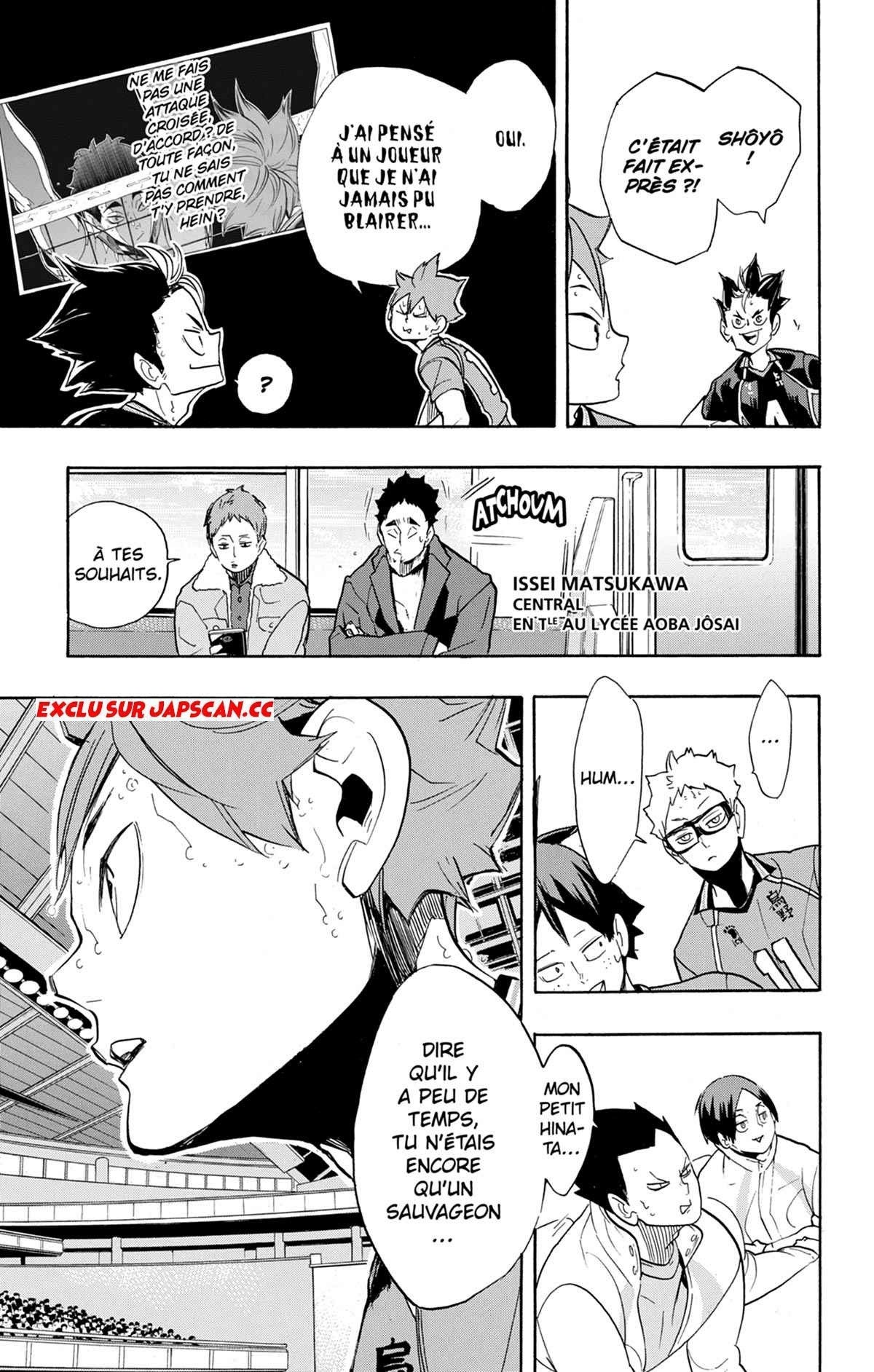 Read Haikyuu FRANCAIS Manga Online