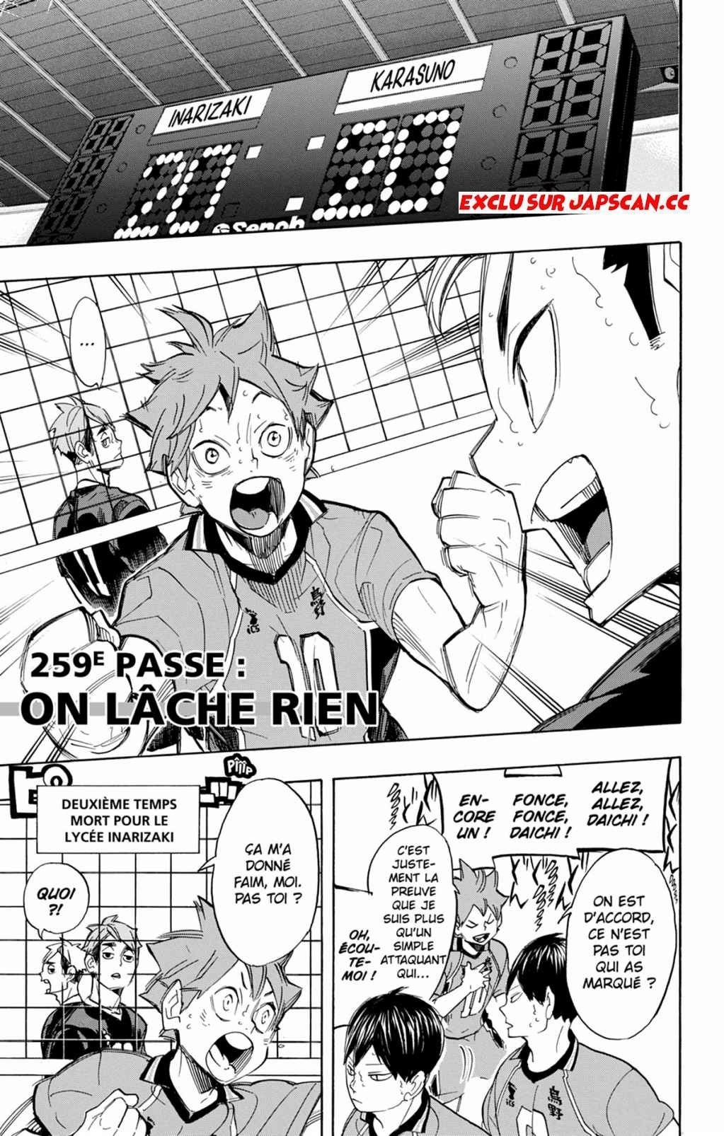 Read Haikyuu FRANCAIS Manga Online