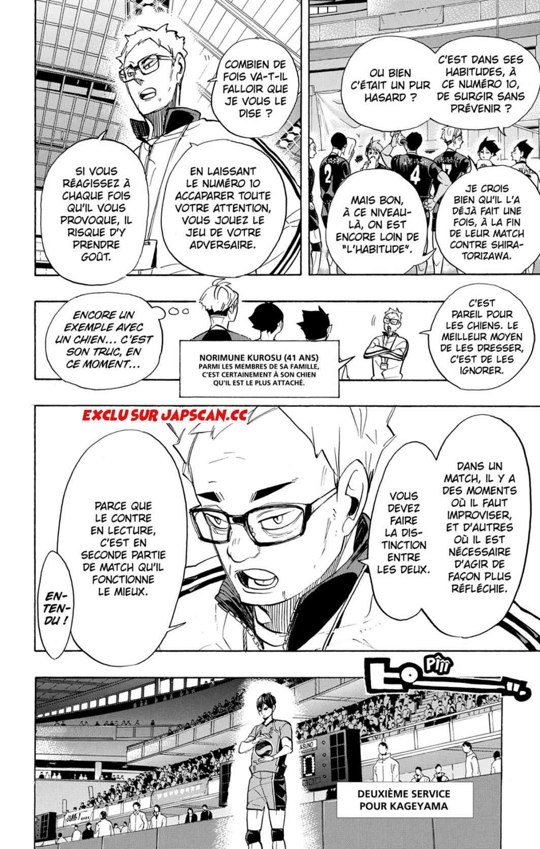 Read Haikyuu FRANCAIS Manga Online